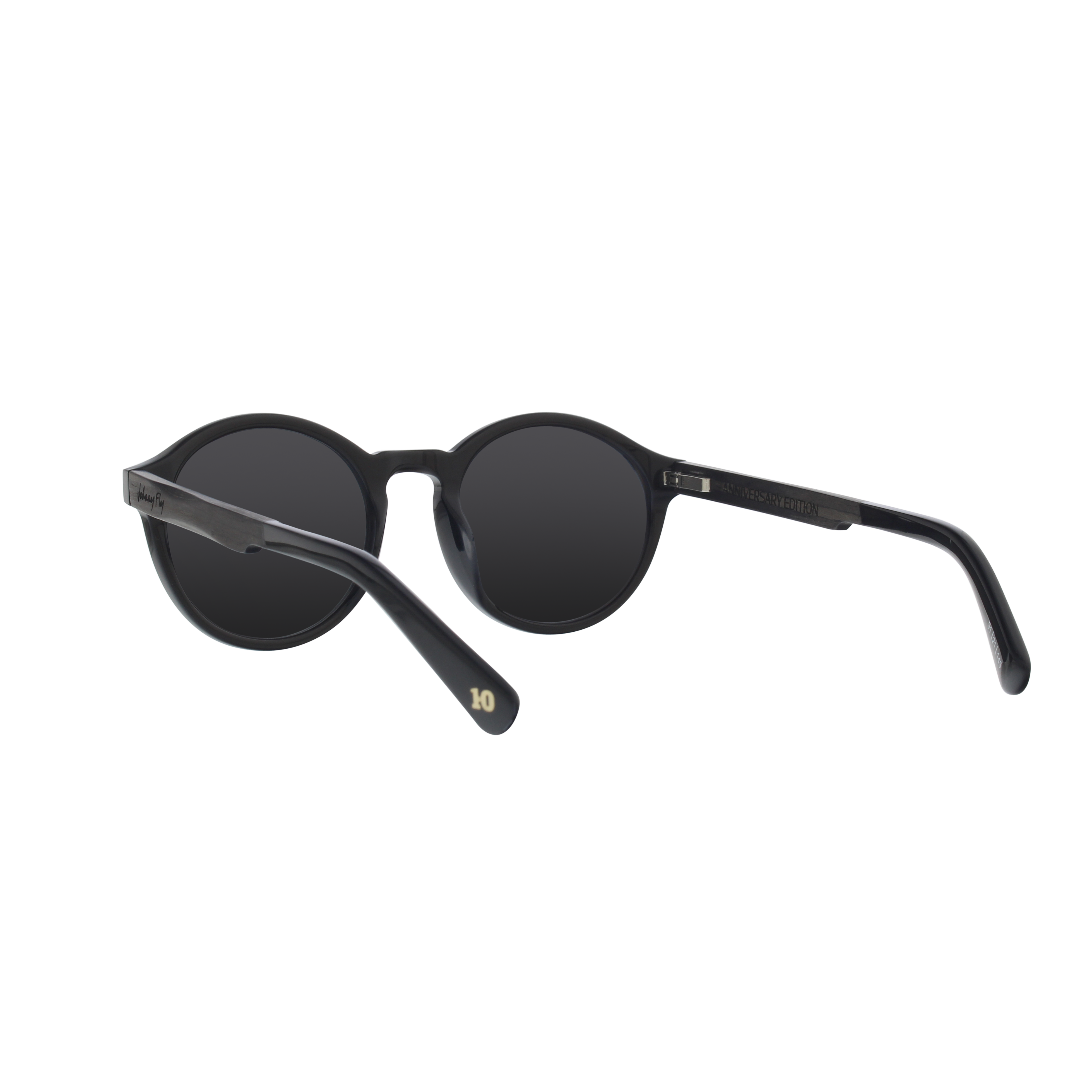 UFO Polarized Sunglasses by Johnny Fly - Anniversary Pearl || Smoke Polarized 