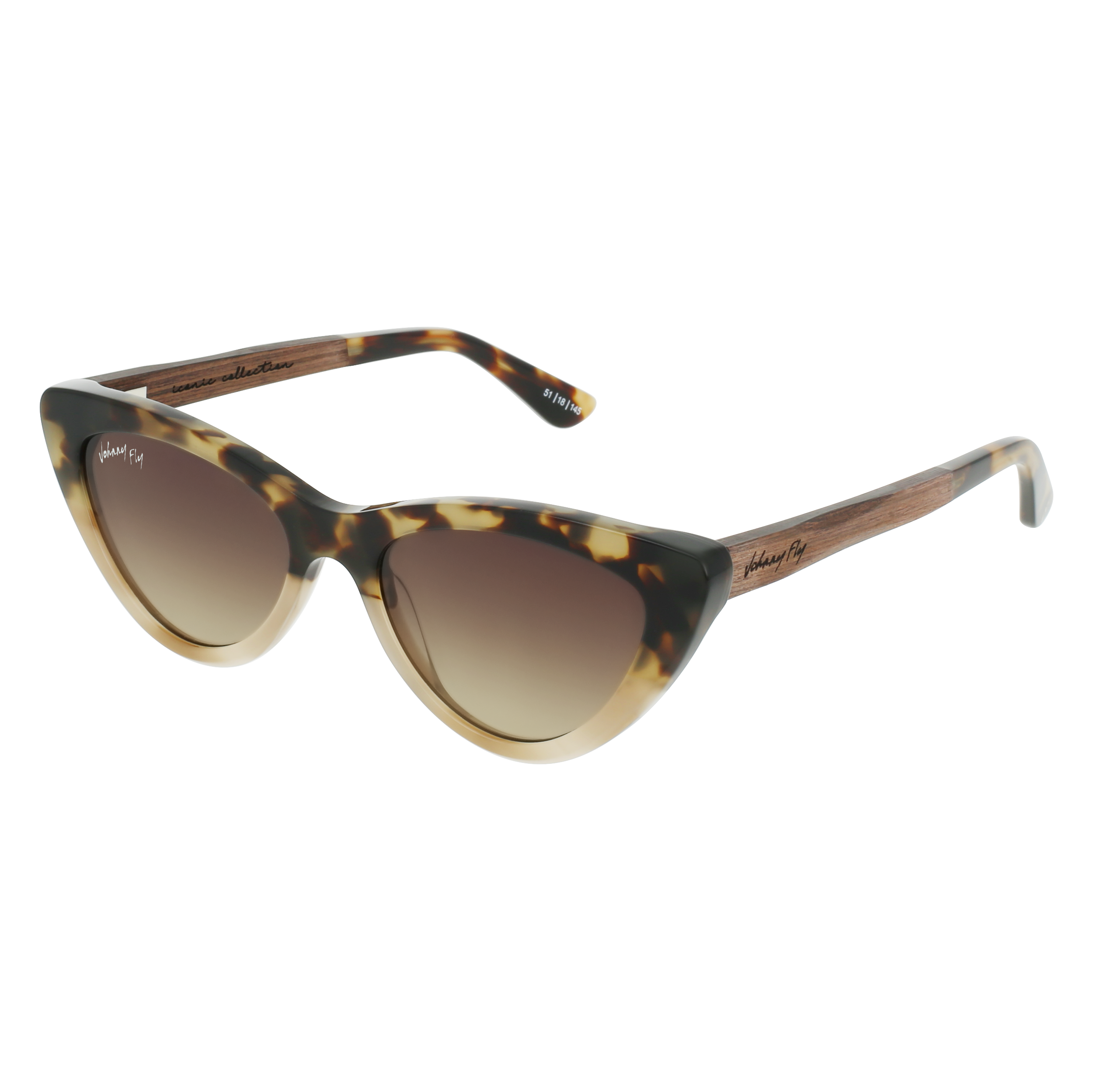 VISTA Sunglasses Frame - Chai- Johnny Fly | VIS-CHAI-POL-BGRD | | #color_chai-tortoise