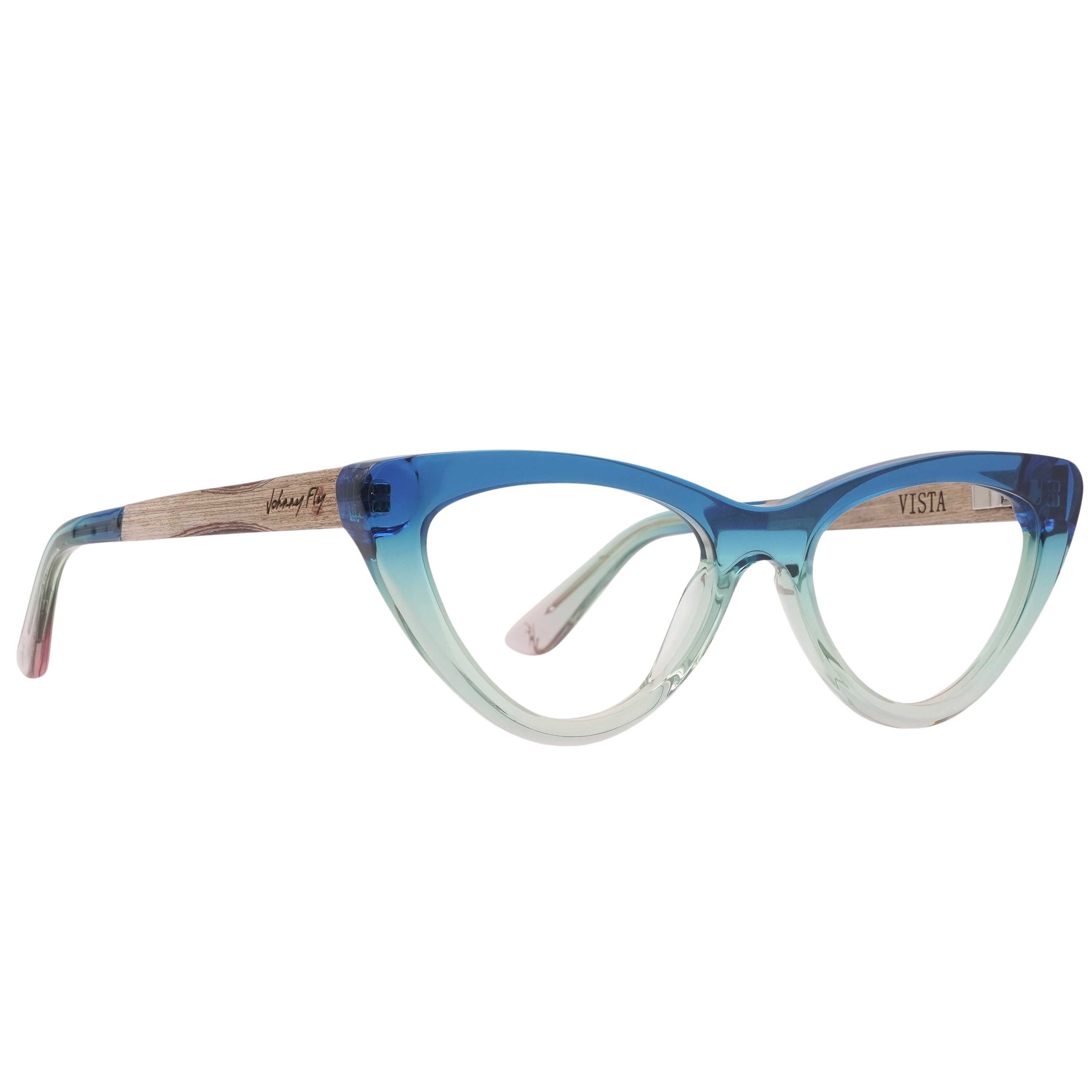 VISTA Frame - Tide - Eyeglasses Frame - Johnny Fly Eyewear | #color_tide
