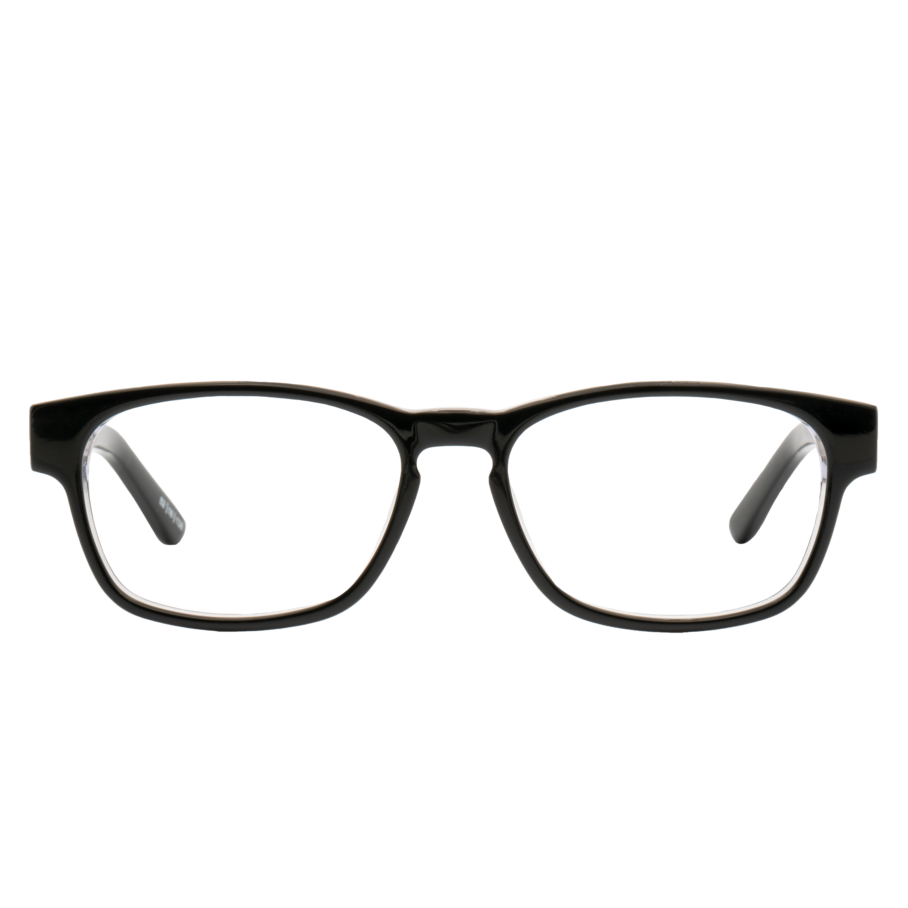 7FORTY7 BLUGARD - Black Crystal - Blue Light Reader - Johnny Fly Eyewear #color_black-crystal