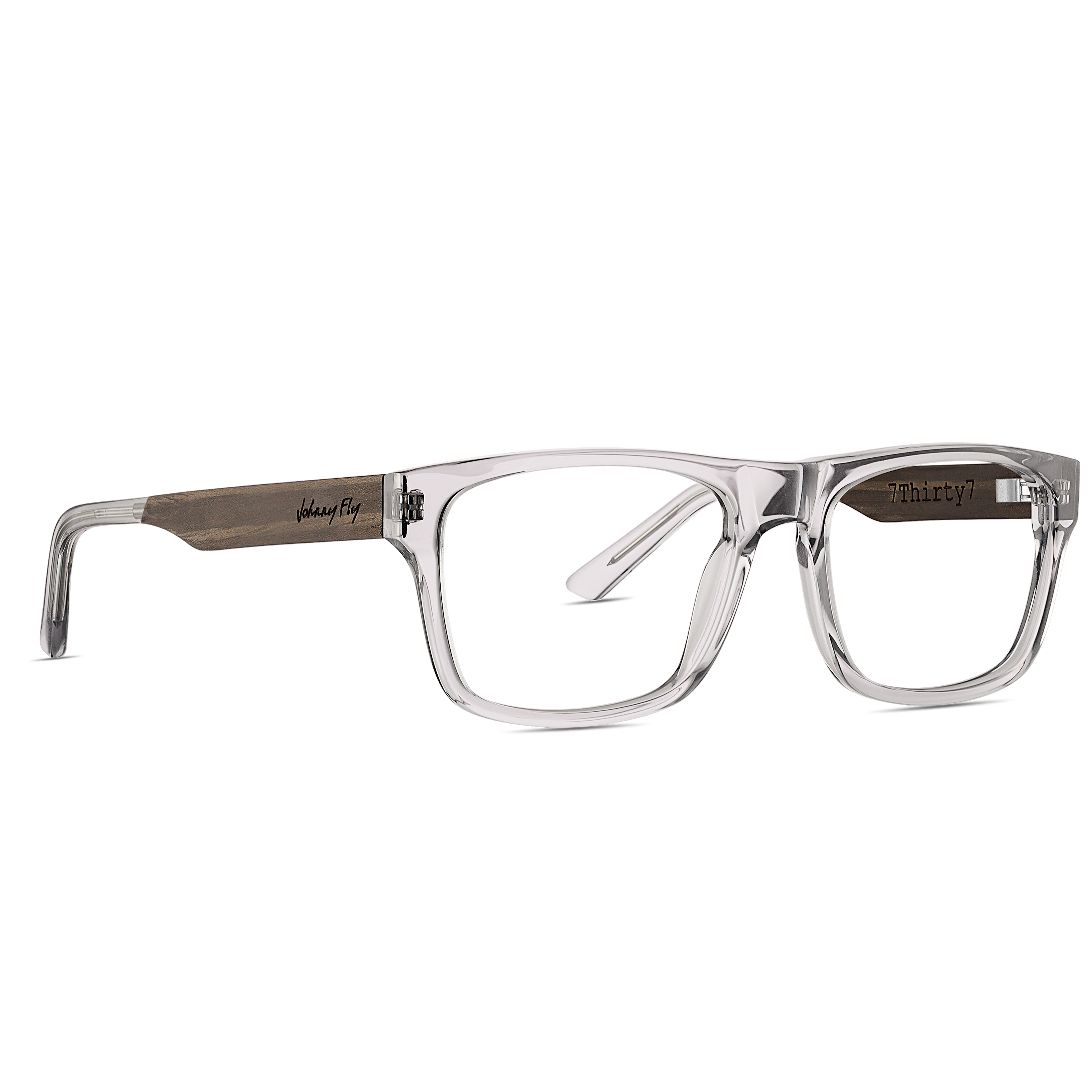 7THIRTY7 - Tinted-Crystal - Eyeglasses Frame - Johnny Fly Eyewear | #color_tinted-crystal