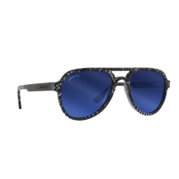 Johnny Fly Apache 8-Bit / Blue Flash Polarized Sunglasses | #color_8-bit