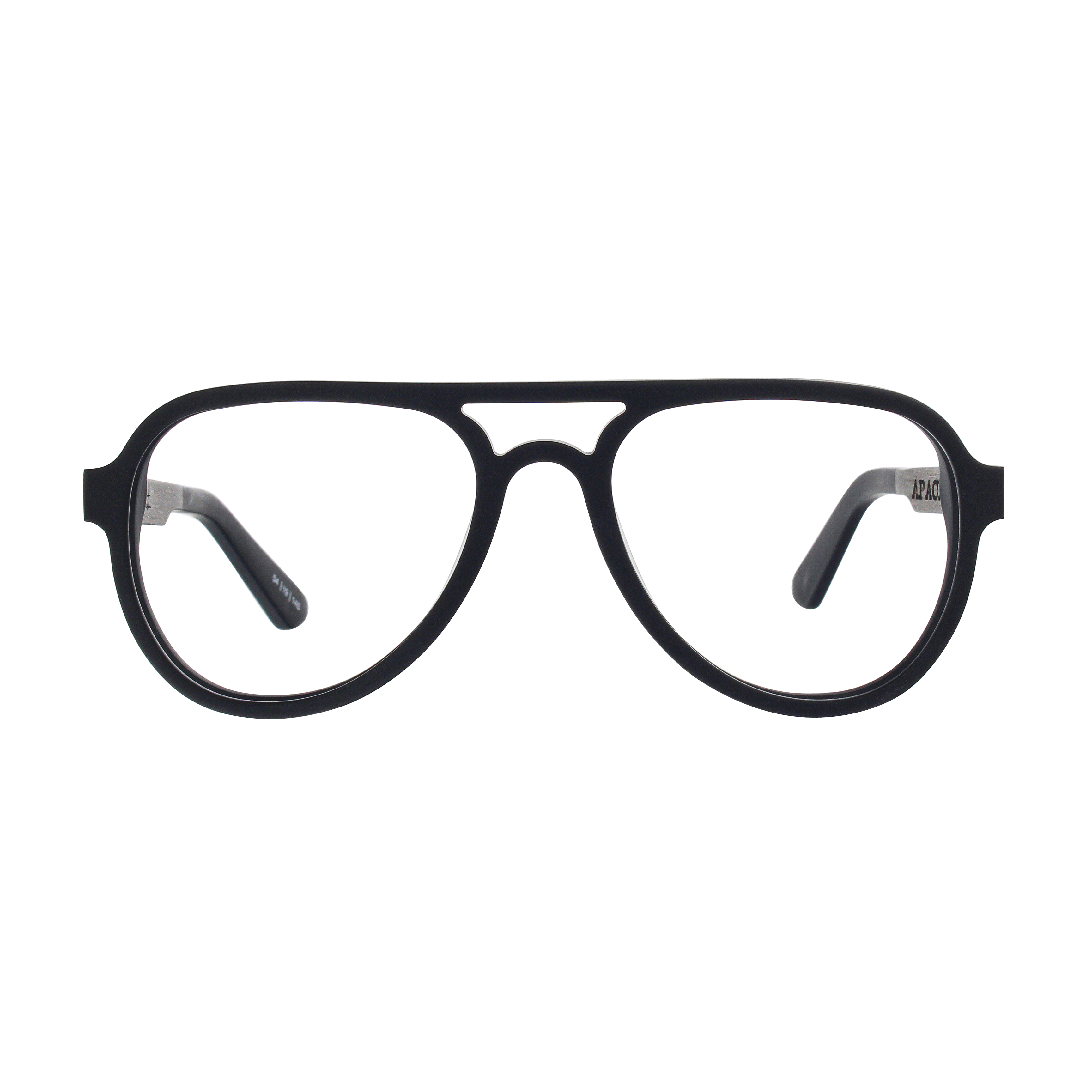 APACHE BLUGARD - Matte Black - Blue Light Glasses - Johnny Fly Eyewear #color_matte-black