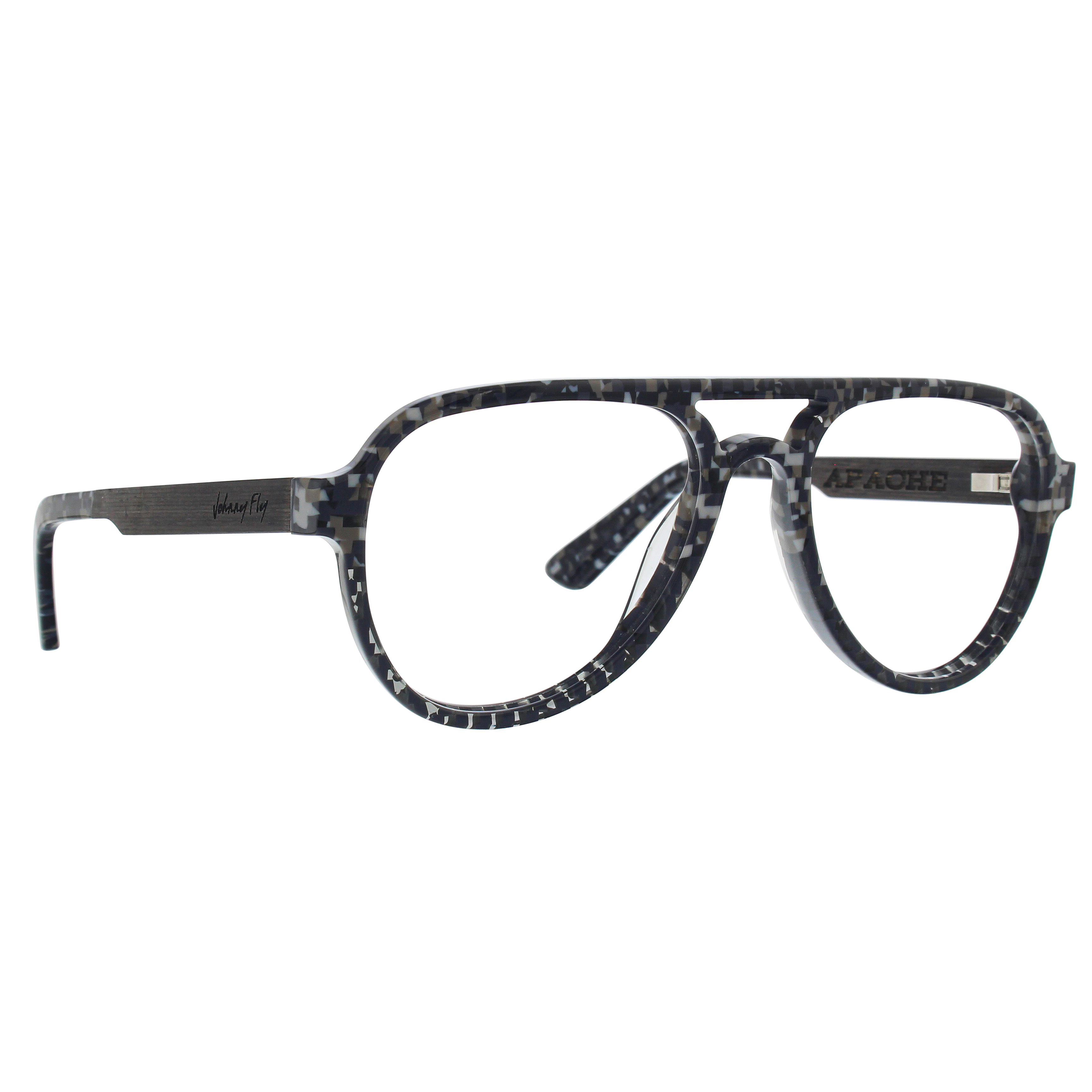 APACHE Frame - 8-Bit - Eyeglasses Frame - Johnny Fly Eyewear | #color_8-bit