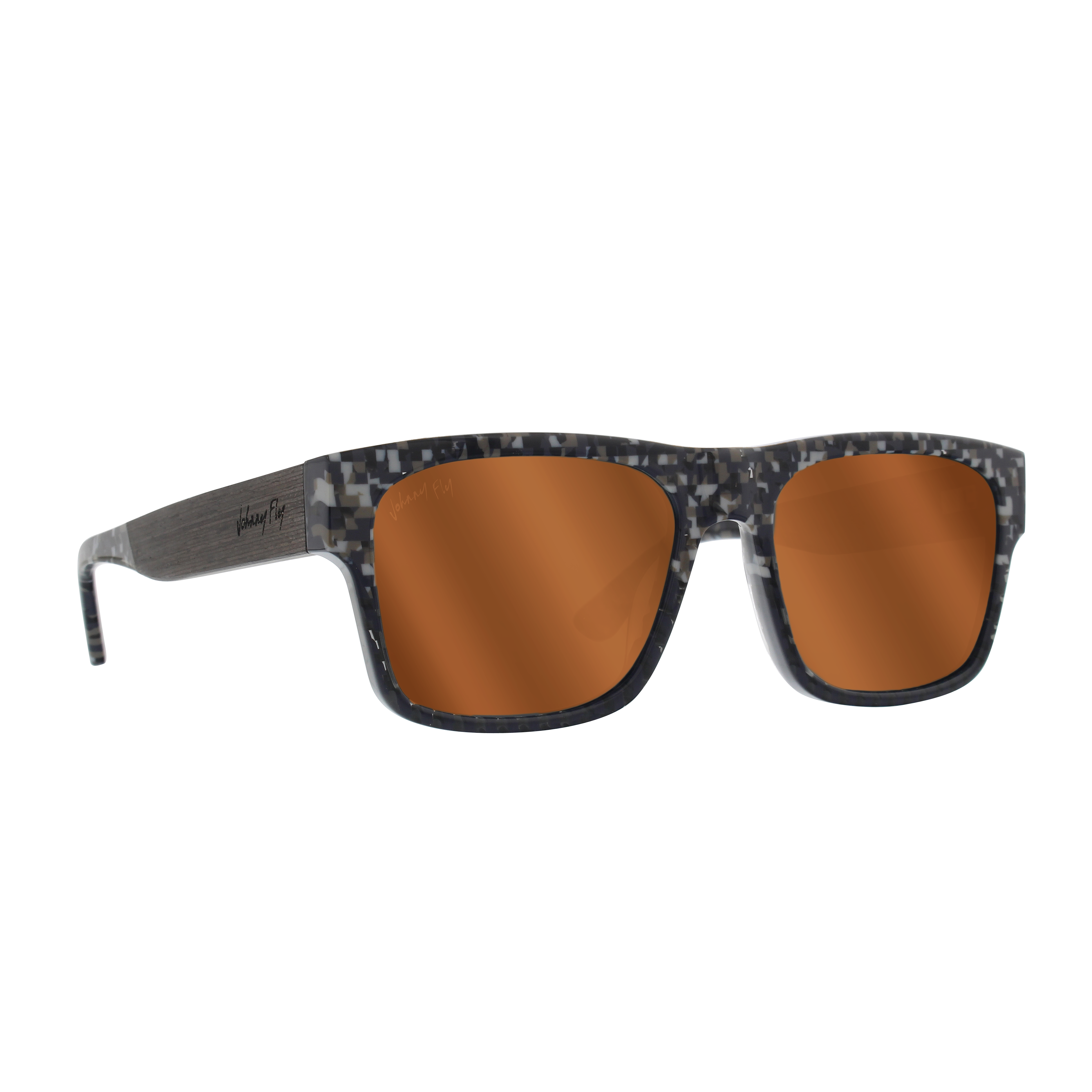 Johnny Fly Arrow 8-Bit / Copper Reflect Polarized Sunglasses | 