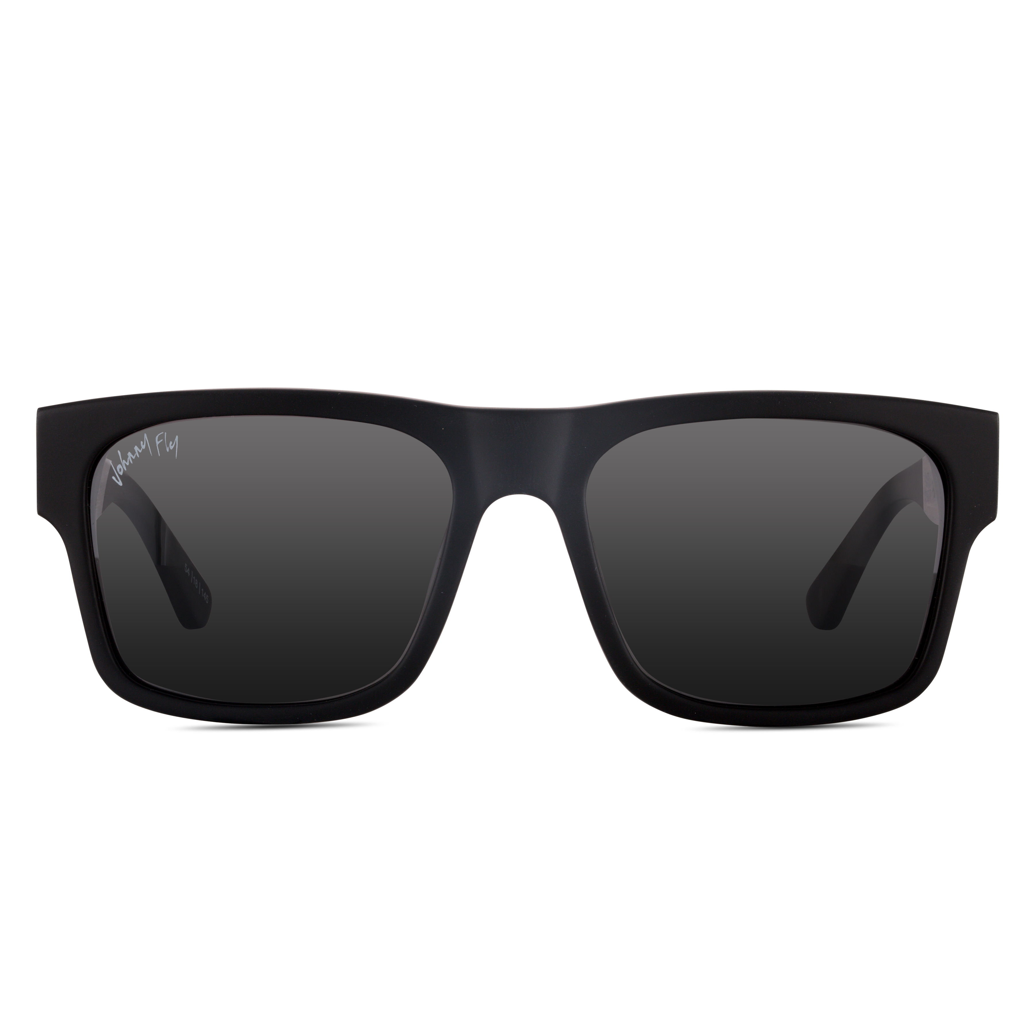 ARROW - Matte Black - Sunglasses - Johnny Fly Eyewear | 