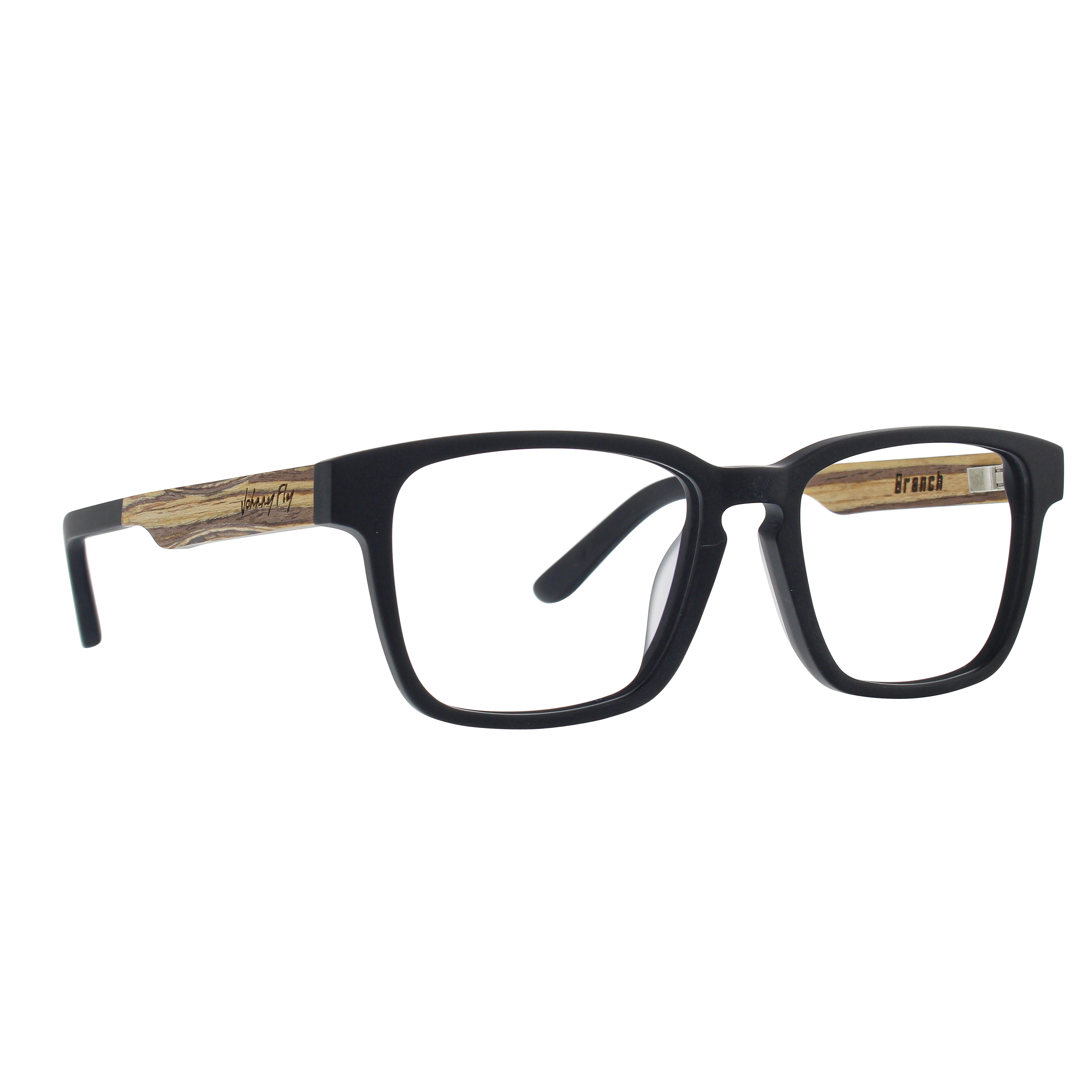 BRANCH Frame - Matte Black - Eyeglasses Frame - Johnny Fly Eyewear | #color_matte-black