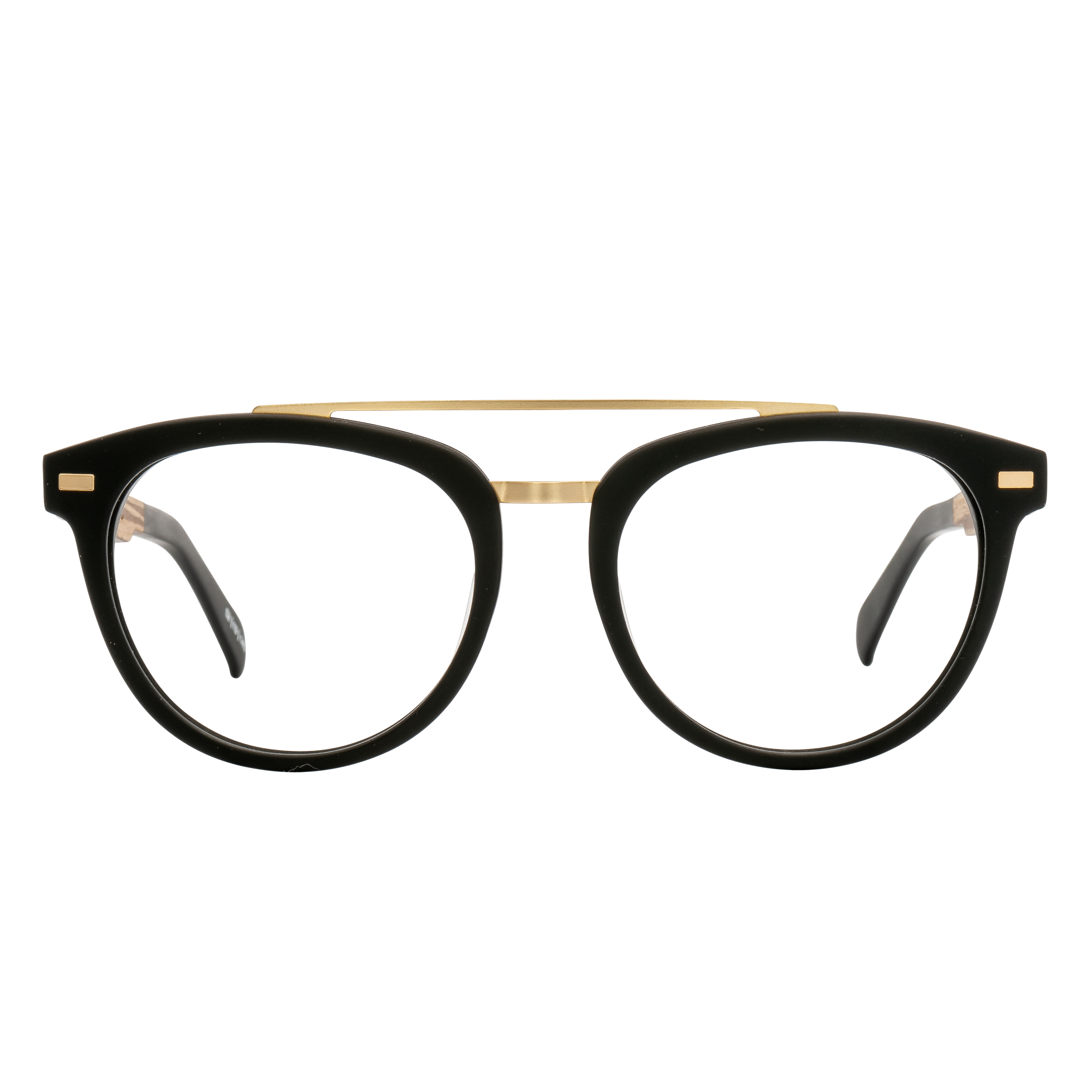 CAPTAIN Frame - Matte Black - Eyeglasses Frame - Johnny Fly Eyewear #color_matte-black