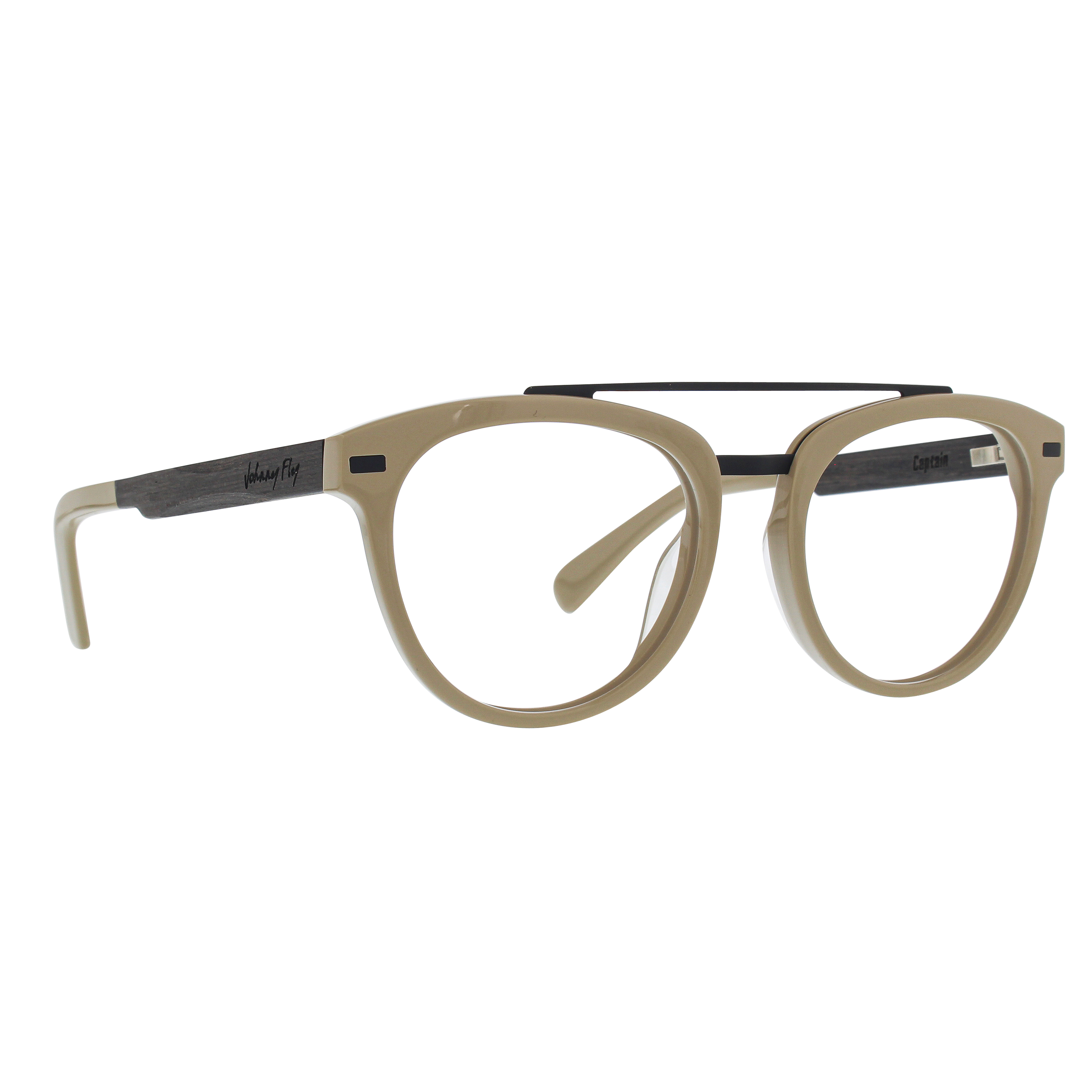 CAPTAIN Frame - Sand - Eyeglasses Frame - Johnny Fly Eyewear | #color_sand