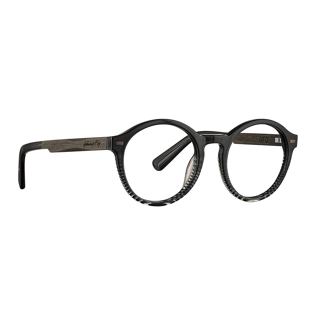 UFO - Black Prism - eyeglasses / Sunglasses - Johnny Fly Eyewear | 