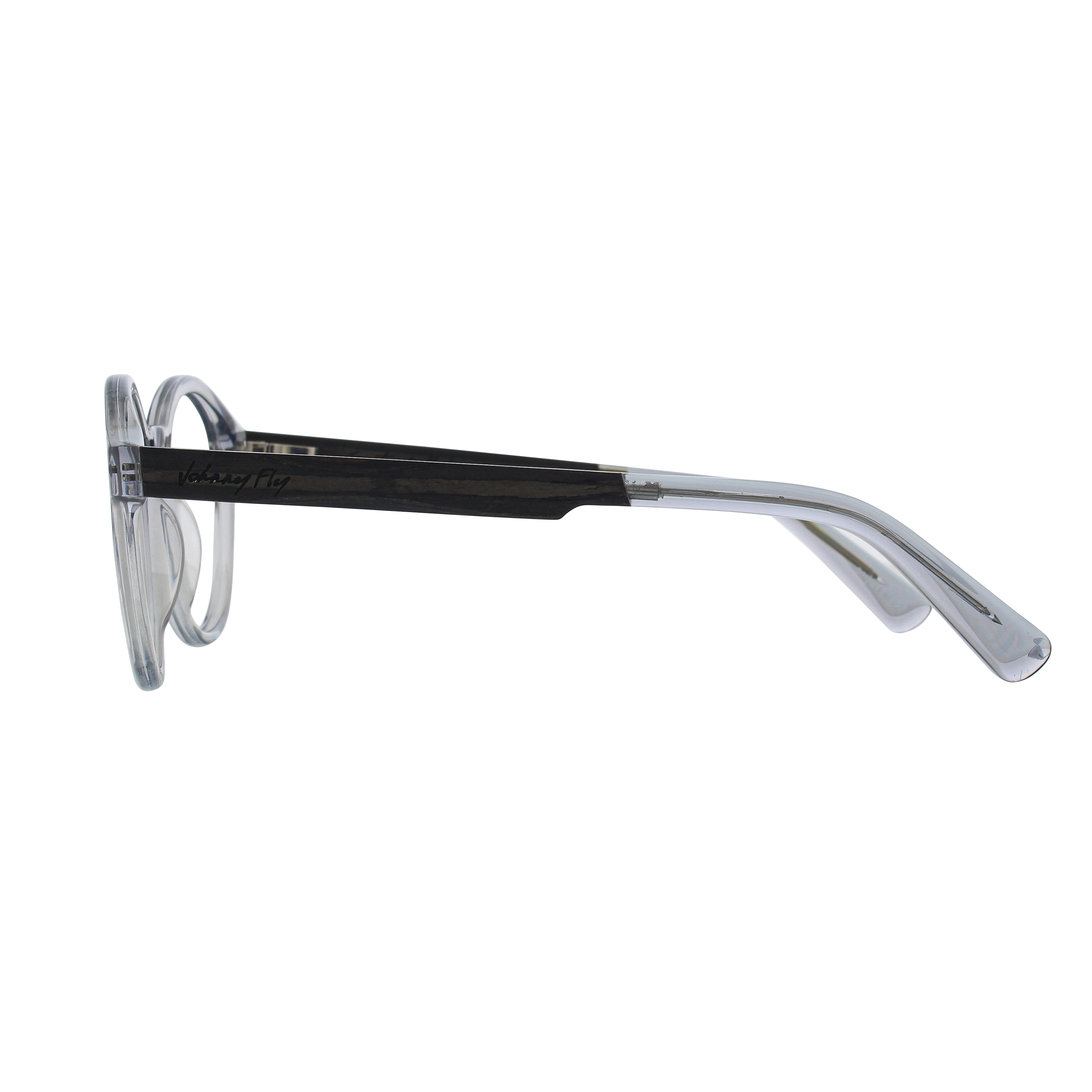 UFO Frame - Tinted Crystal - Eyeglasses Frame - Johnny Fly Eyewear | #color_tinted-crystal