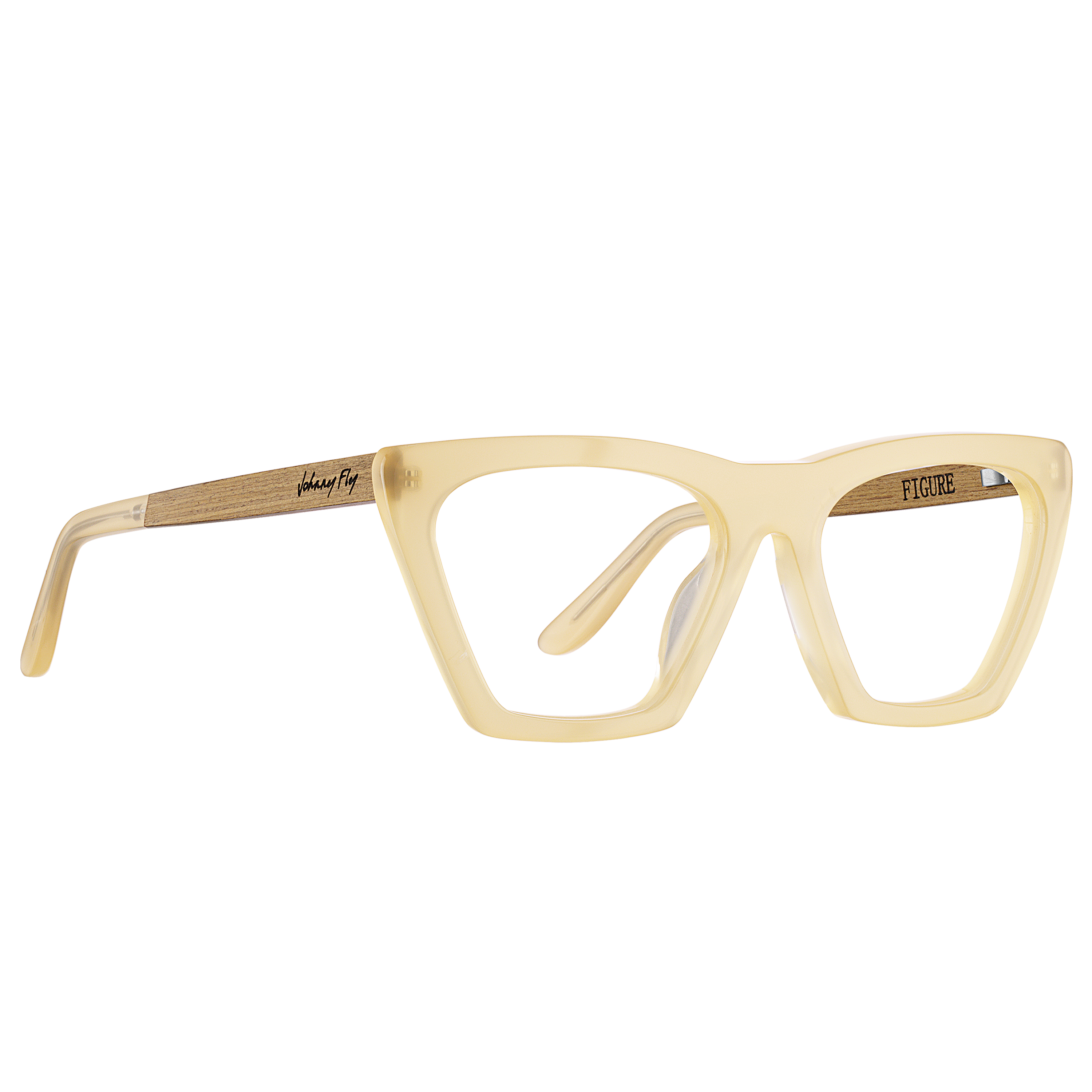 FIGURE Frame - Butterscotch - Eyeglasses Frame - Johnny Fly Eyewear | #color_butterscotch