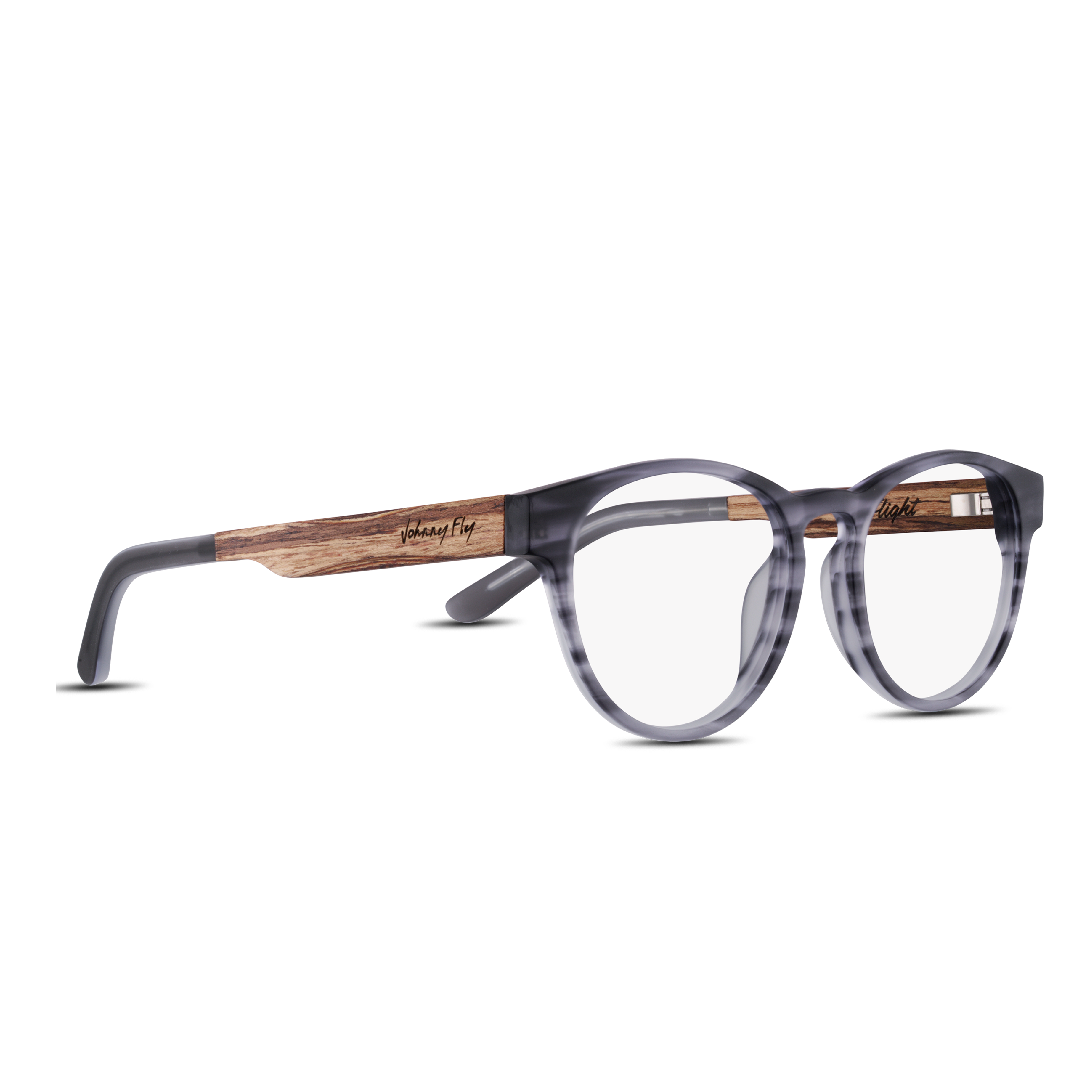 FLIGHT BLUGUARD - Marble Grey - Blue Light Glasses - Johnny Fly Eyewear #color_marble-grey