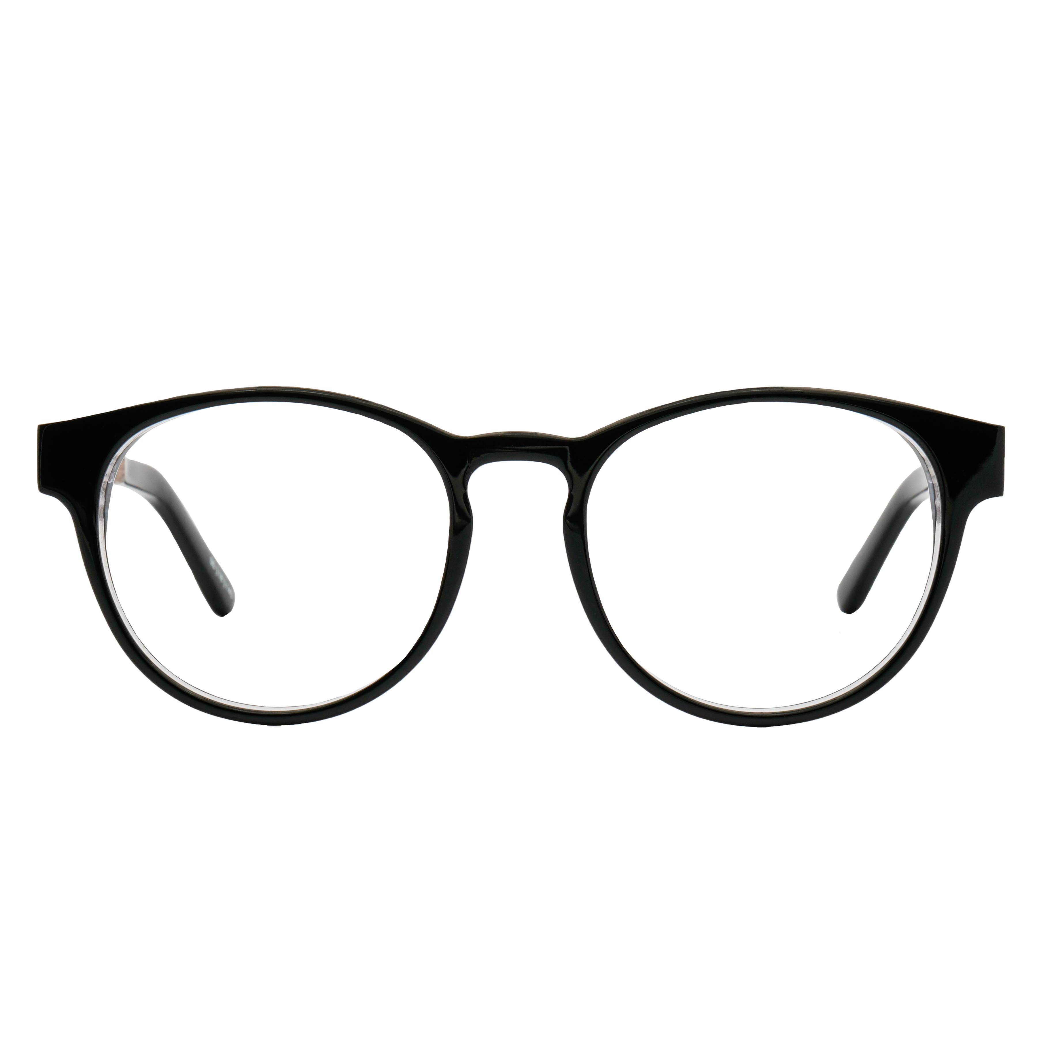 FLIGHT BLUGARD - Black Crystal - Blue Light Reader - Johnny Fly Eyewear #color_black-crystal