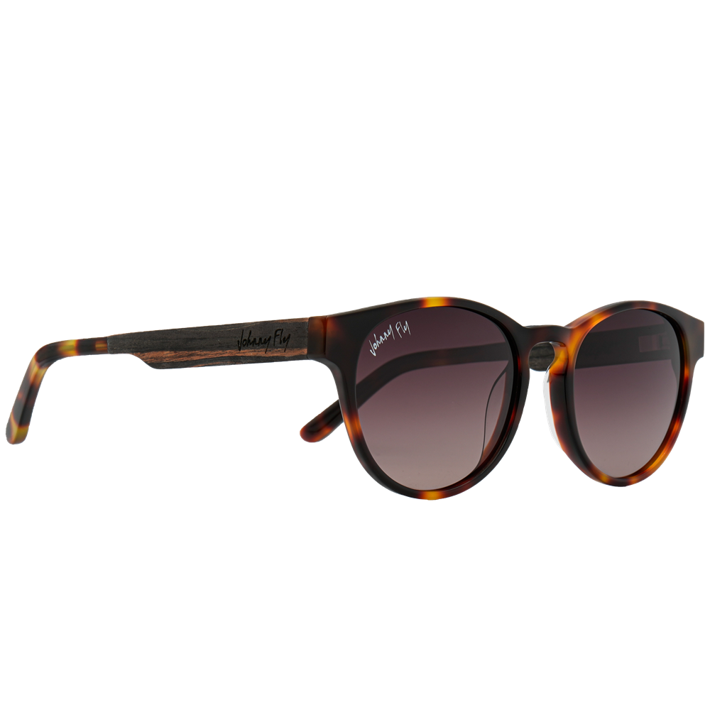 Flight - Johnny Fly - Classic Tortoise - Brown Gradient Polarized - Sunglasses | #color_classic-tortoise