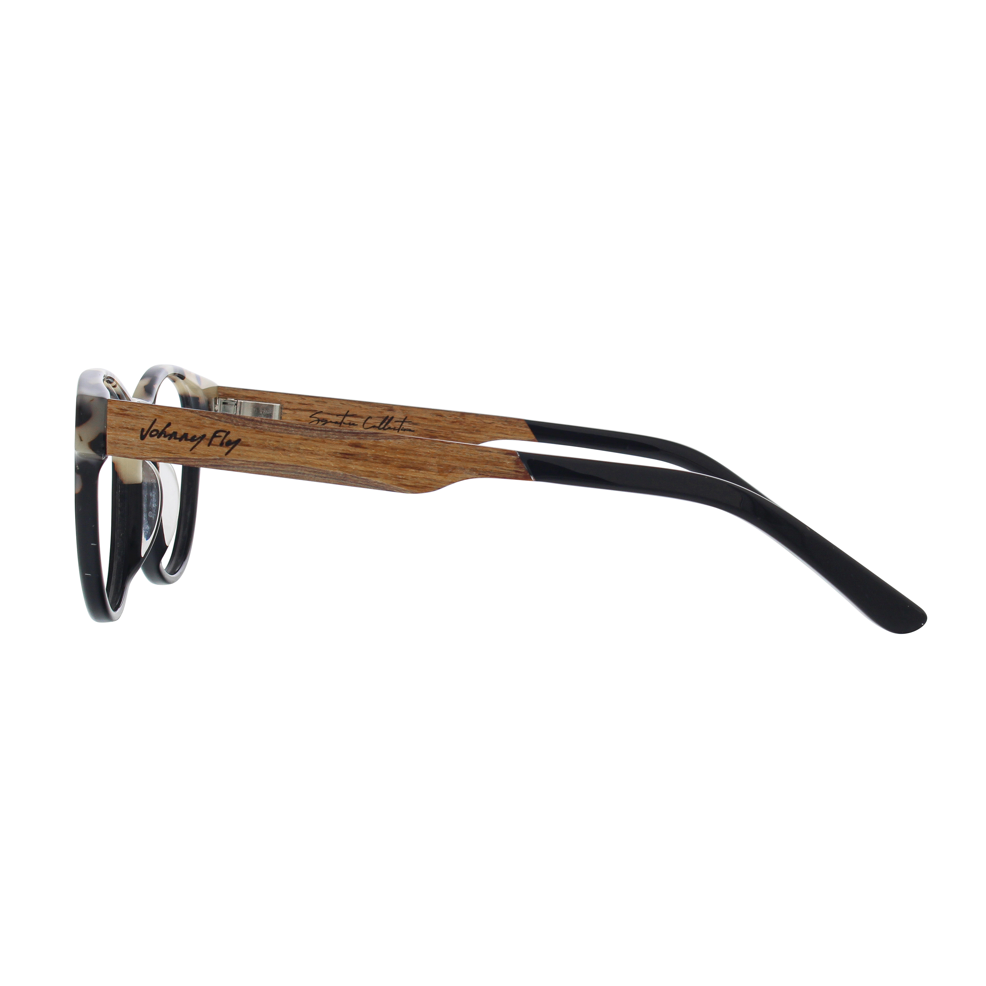 FLIGHT Frame - Split White Tortoise - Eyeglasses Frame - Johnny Fly Eyewear | #color_split-white-tortoise