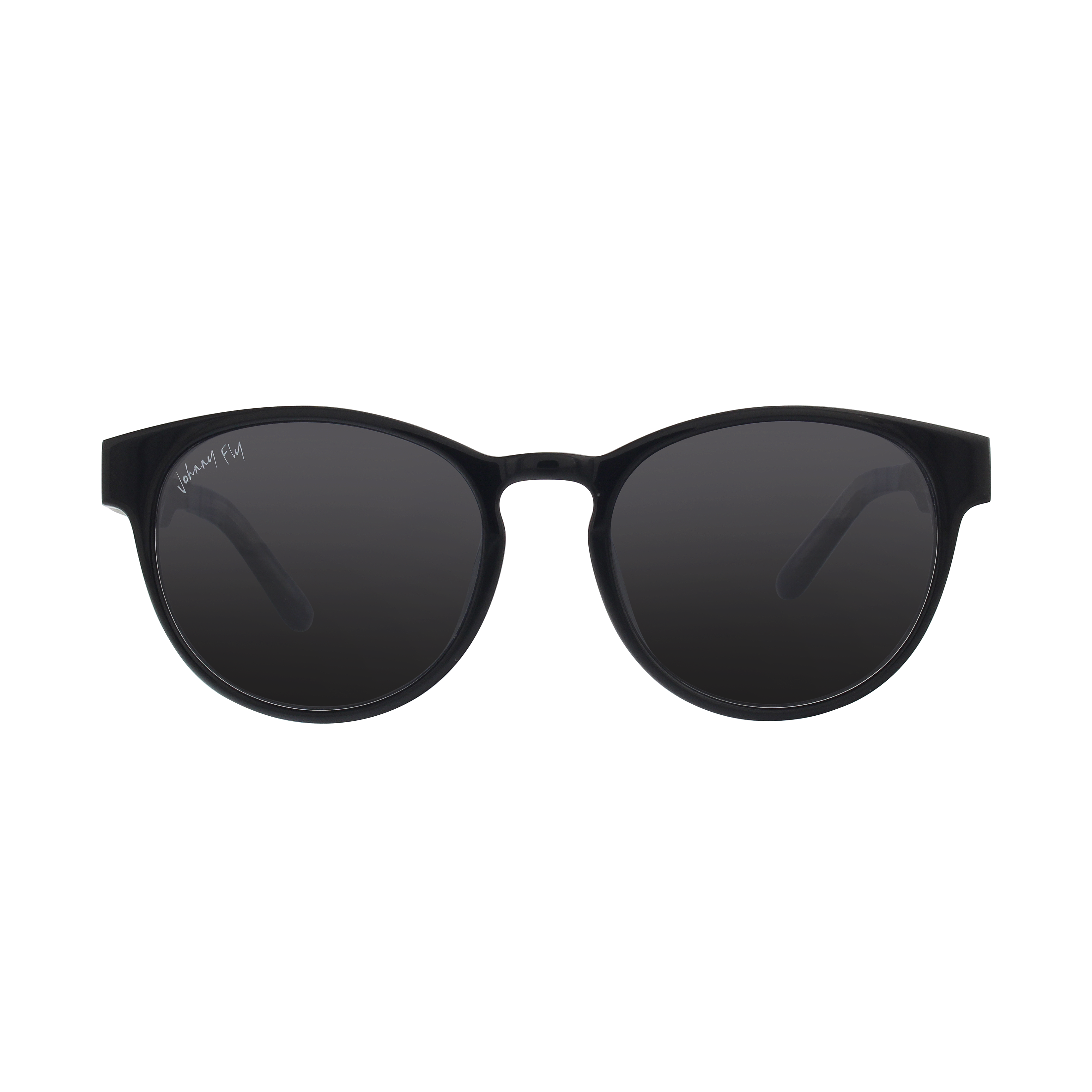 Flight - Johnny Fly - Black Crystal - Smoke Polarized - Sunglasses | #color_black-crystal