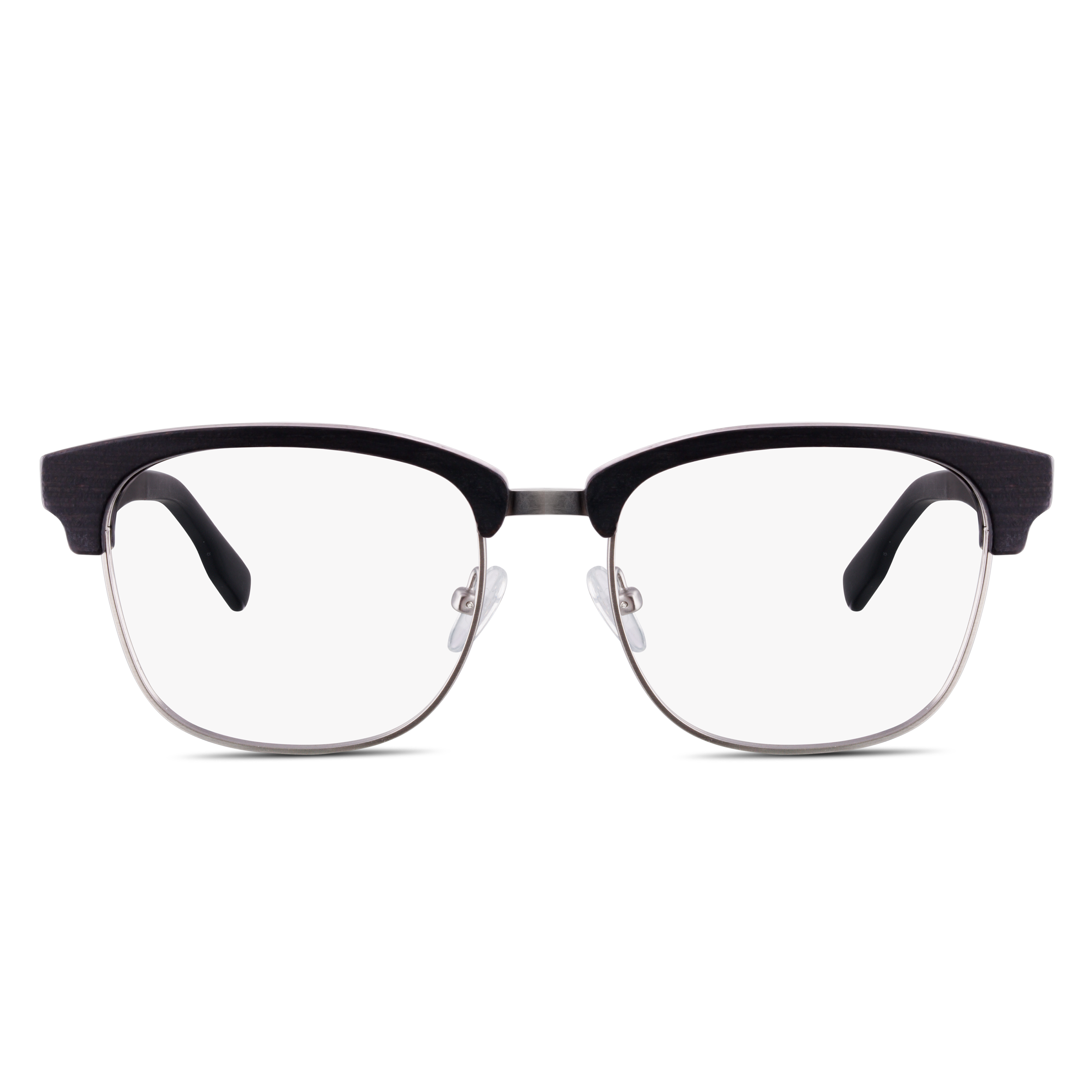 HUGHES BLUGARD - Brushed Silver - Blue Light Glasses - Johnny Fly Eyewear