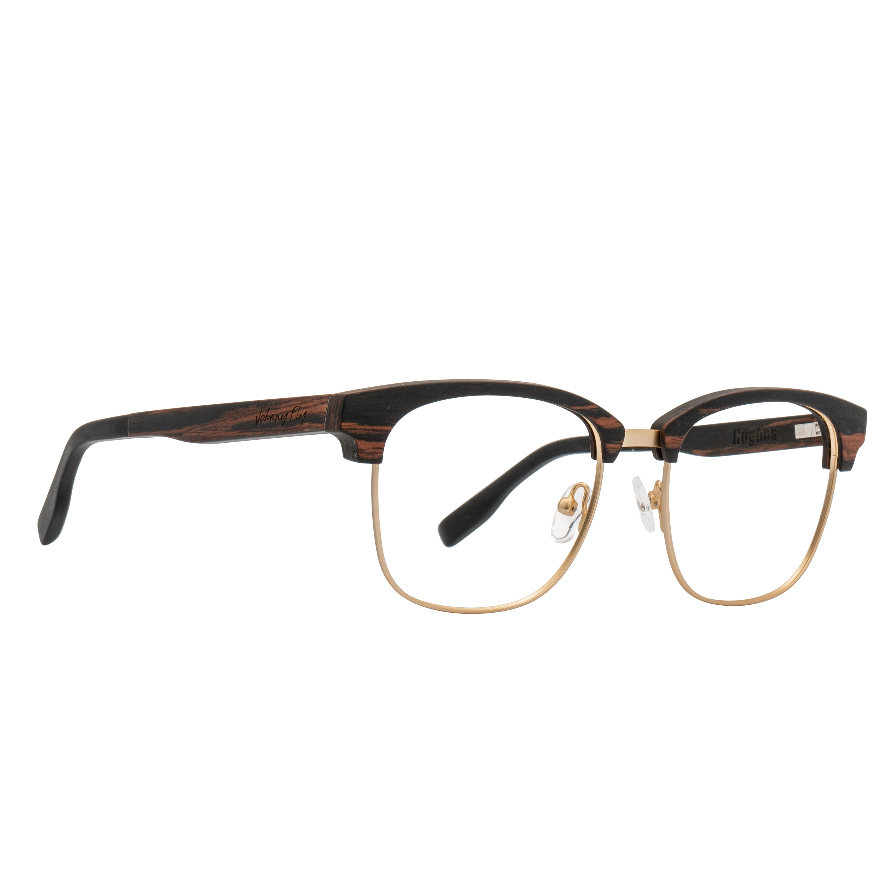 HUGHES Frame - Gold - Eyeglasses Frame - Johnny Fly Eyewear | #color_gold