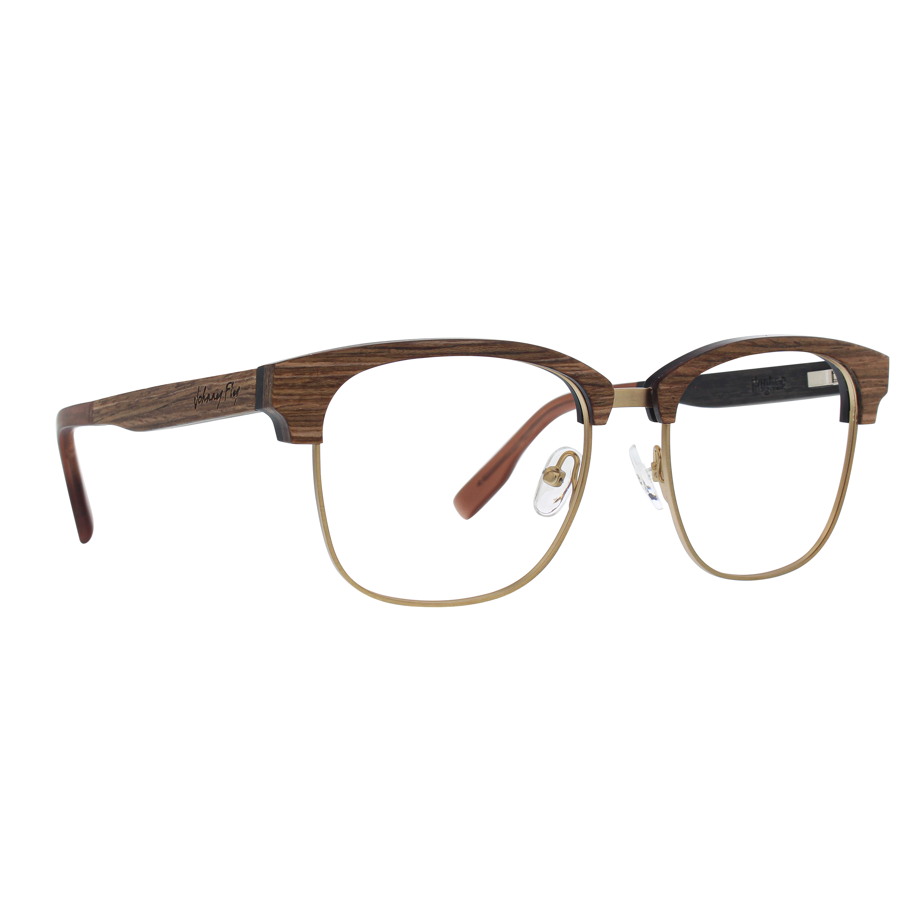 HUGHES Frame - Pewter - Eyeglasses Frame - Johnny Fly Eyewear | 