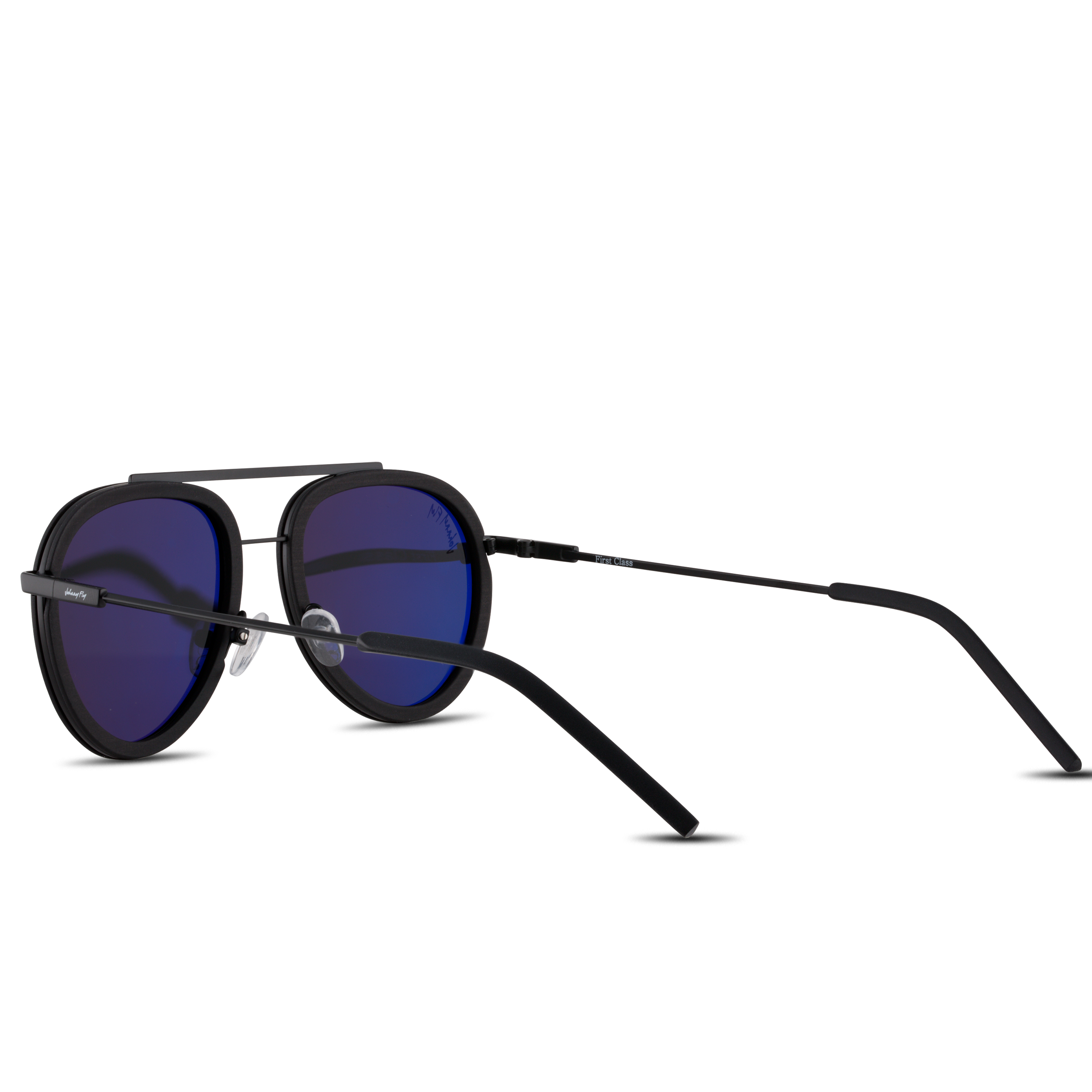 KIRK - Black - Sunglasses - Johnny Fly Eyewear | #color_black
