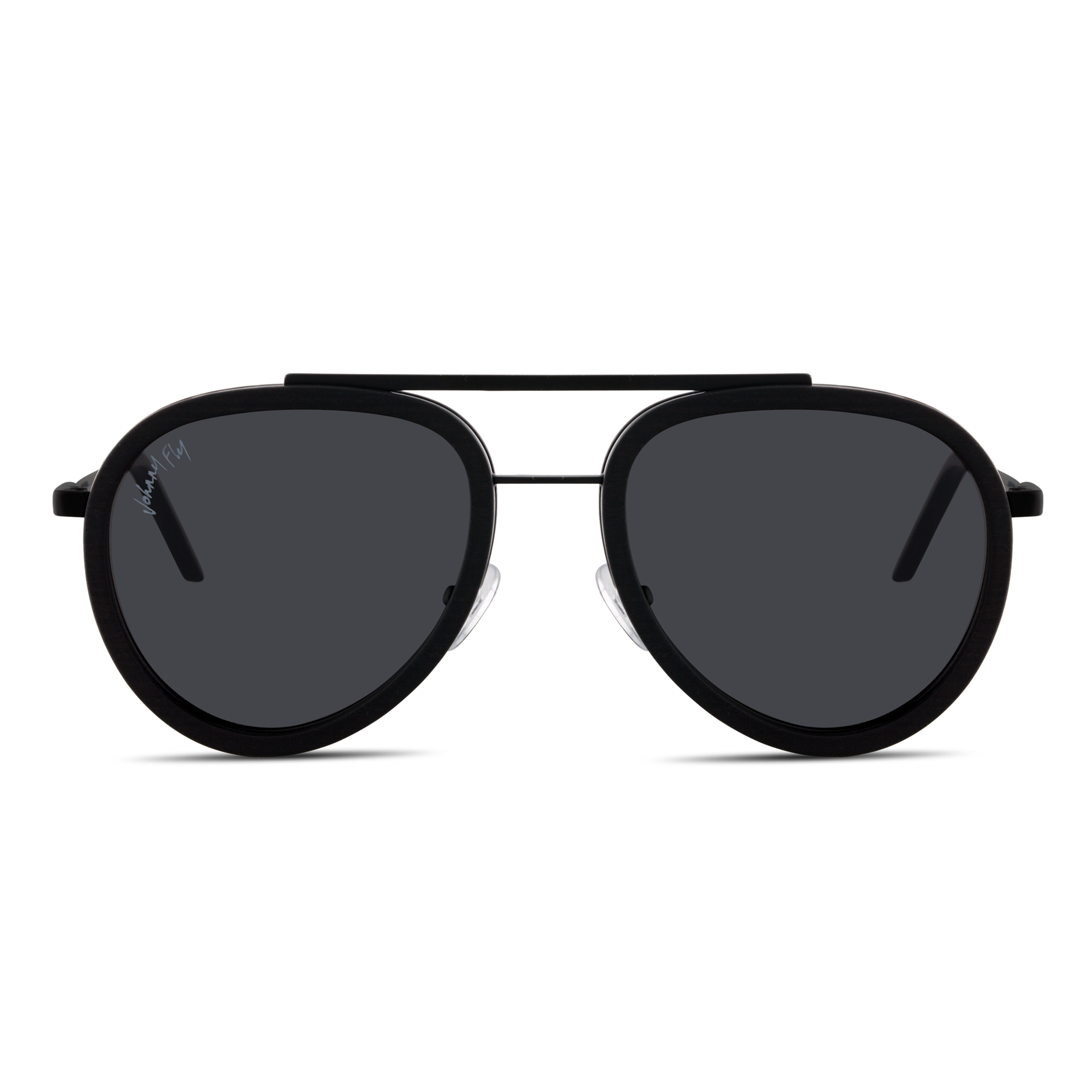 KIRK - Black - Sunglasses - Johnny Fly Eyewear | #color_black