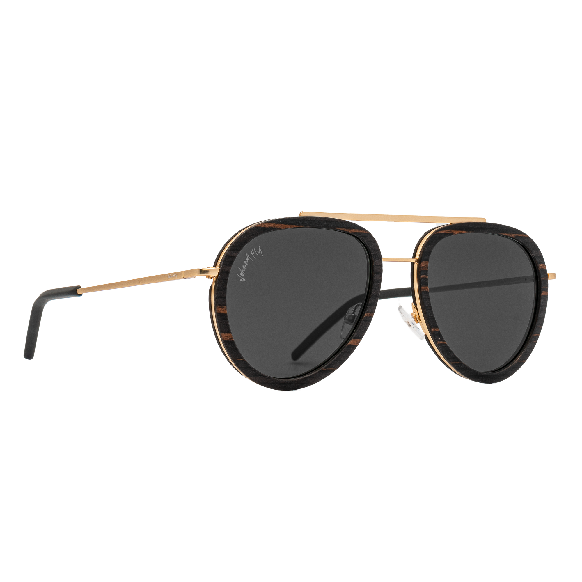 KIRK - Gold - Sunglasses - Johnny Fly Eyewear | 