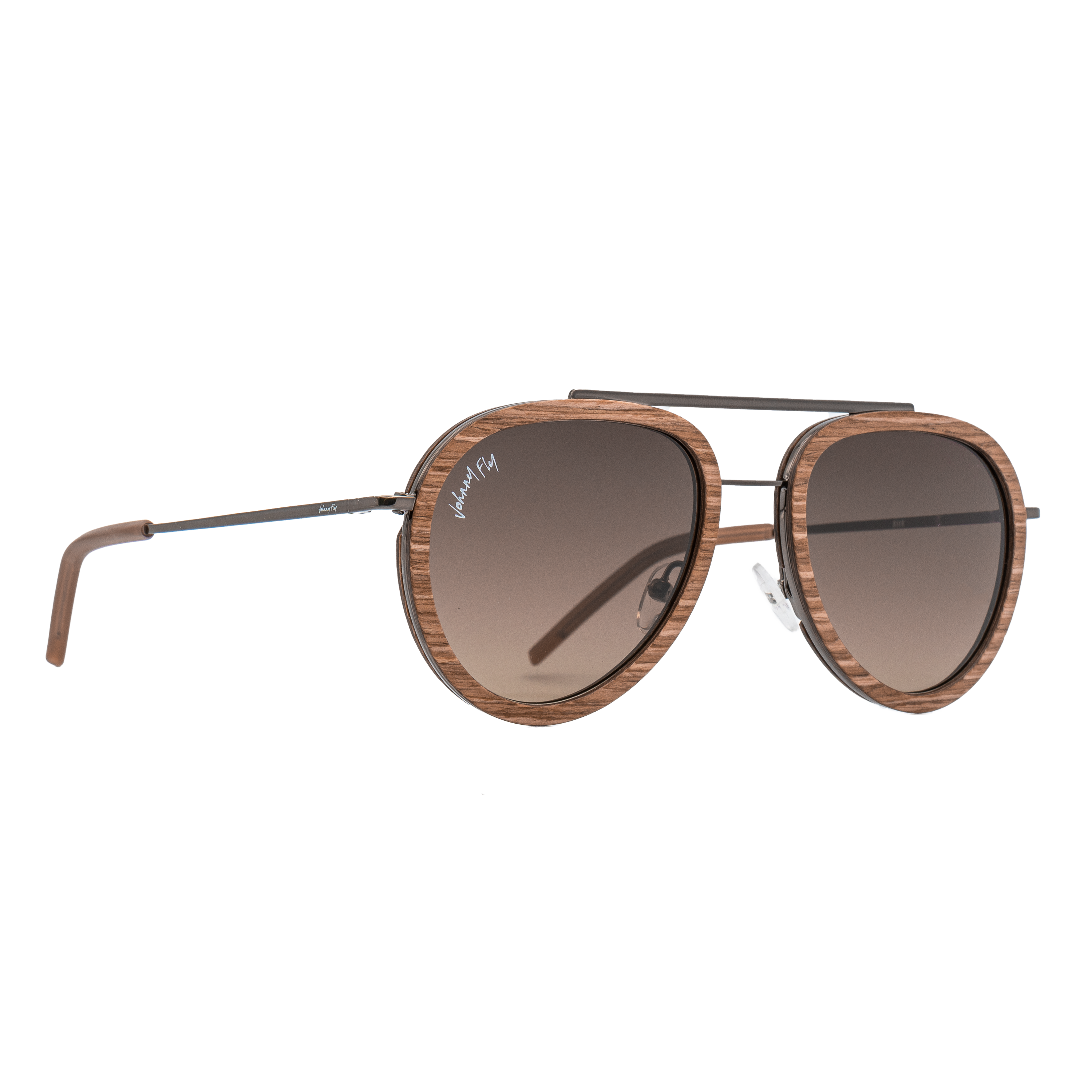 KIRK - Polished Gunmetal - Sunglasses - Johnny Fly Eyewear | 