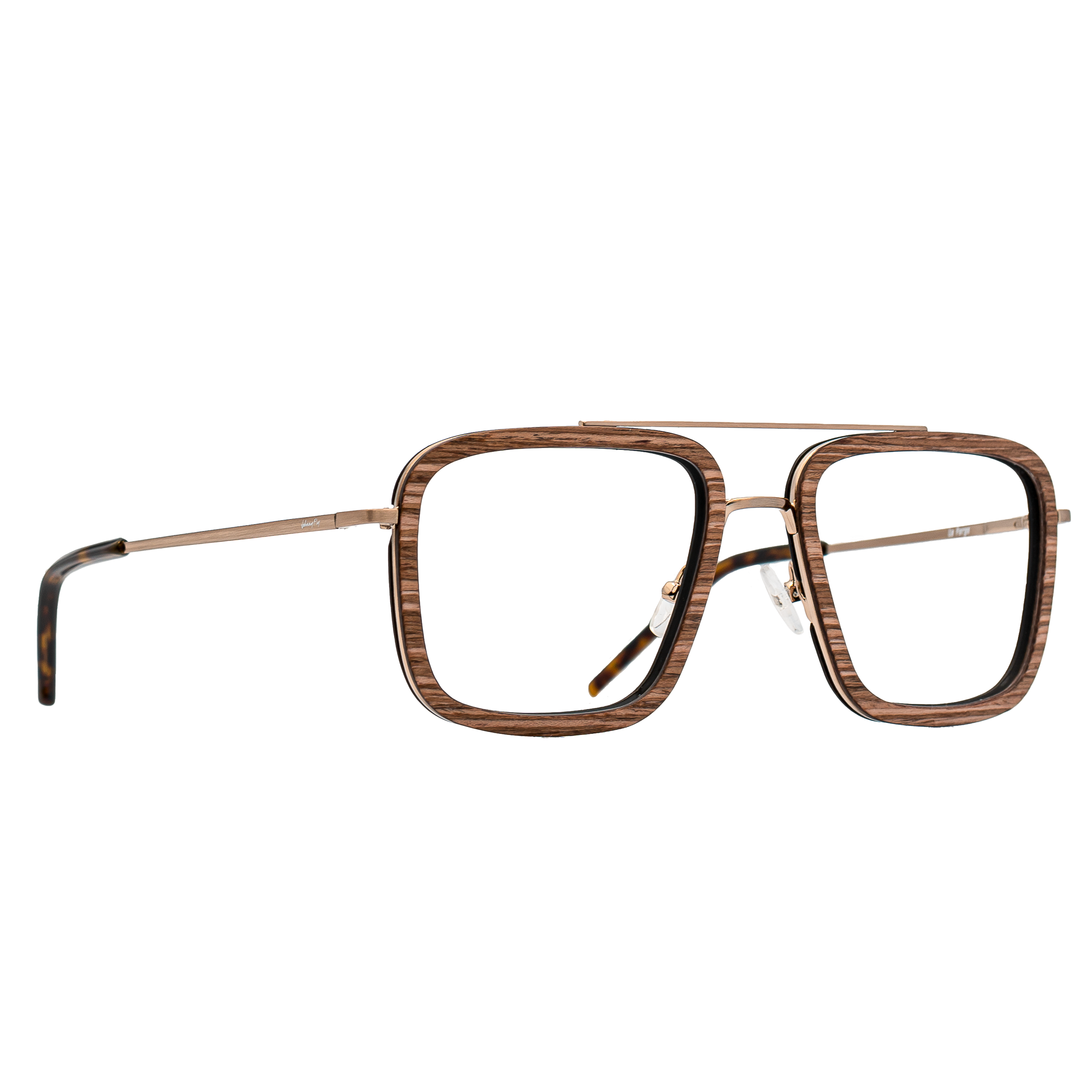 LAFORGE BLUGARD - Brushed Gold - Blue Light Glasses - Johnny Fly Eyewear #color_brushed-gold