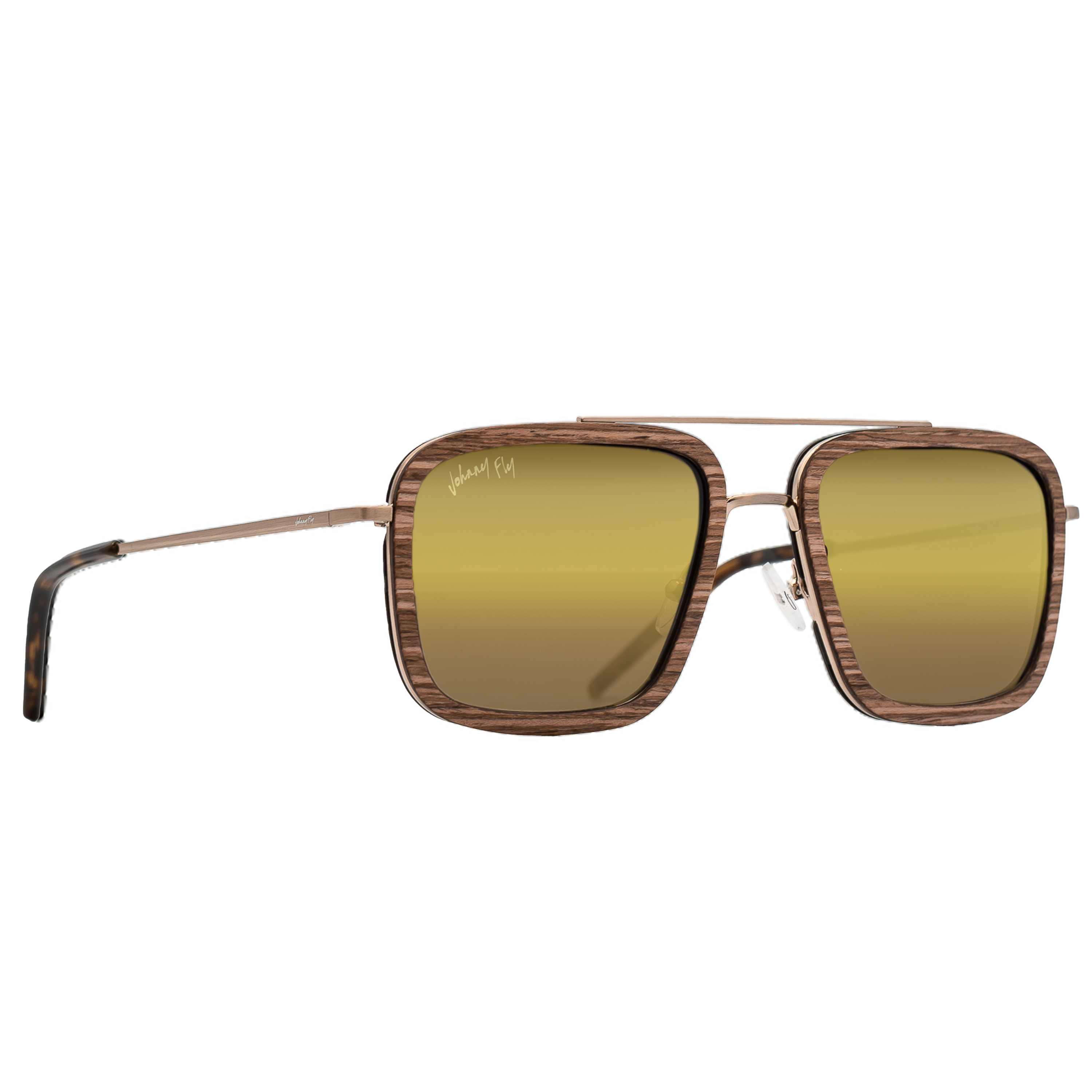LAFORGE - Brushed Gold - Sunglasses - Johnny Fly Eyewear | 