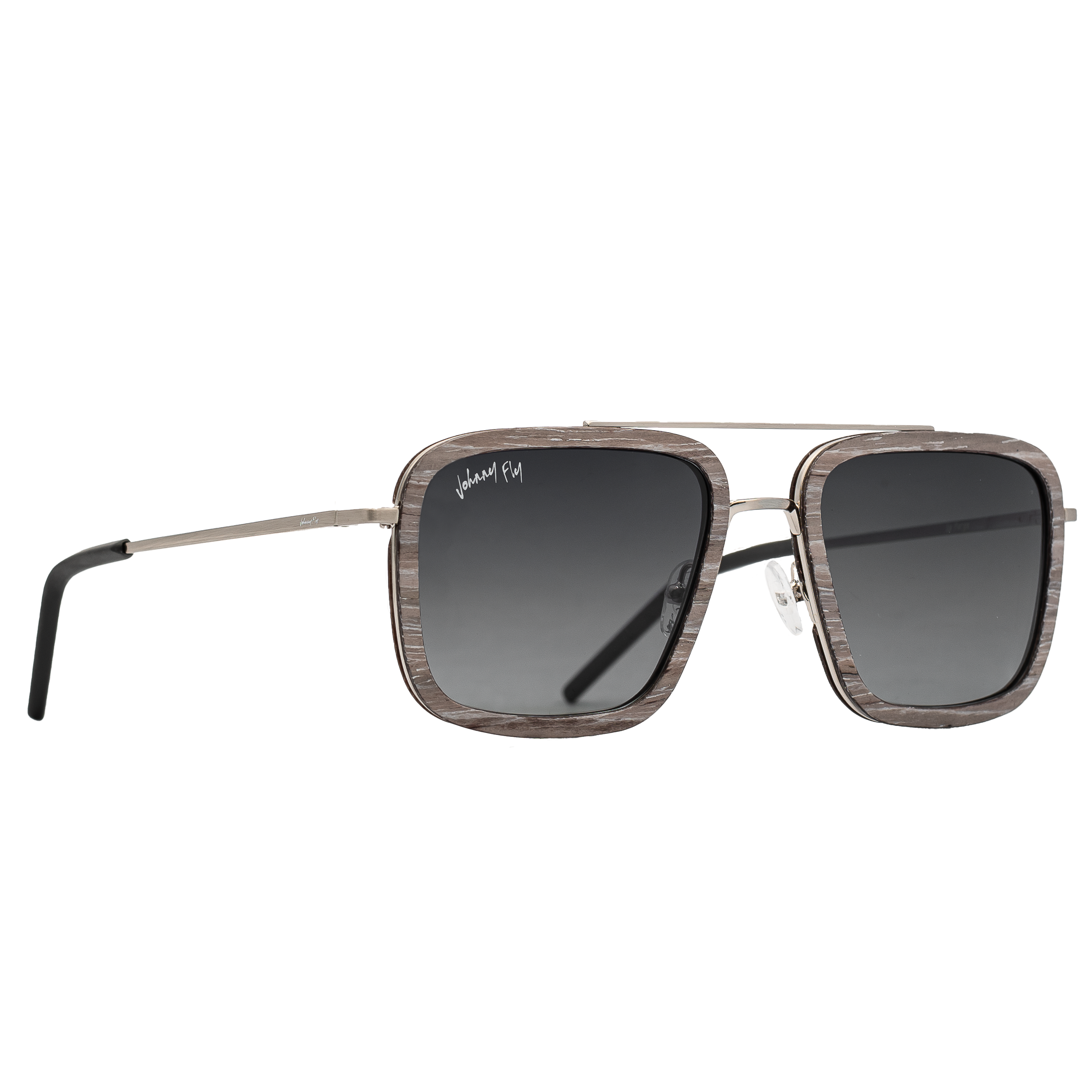 LAFORGE - Brushed Silver - Sunglasses - Johnny Fly Eyewear | #color_brushed-silver