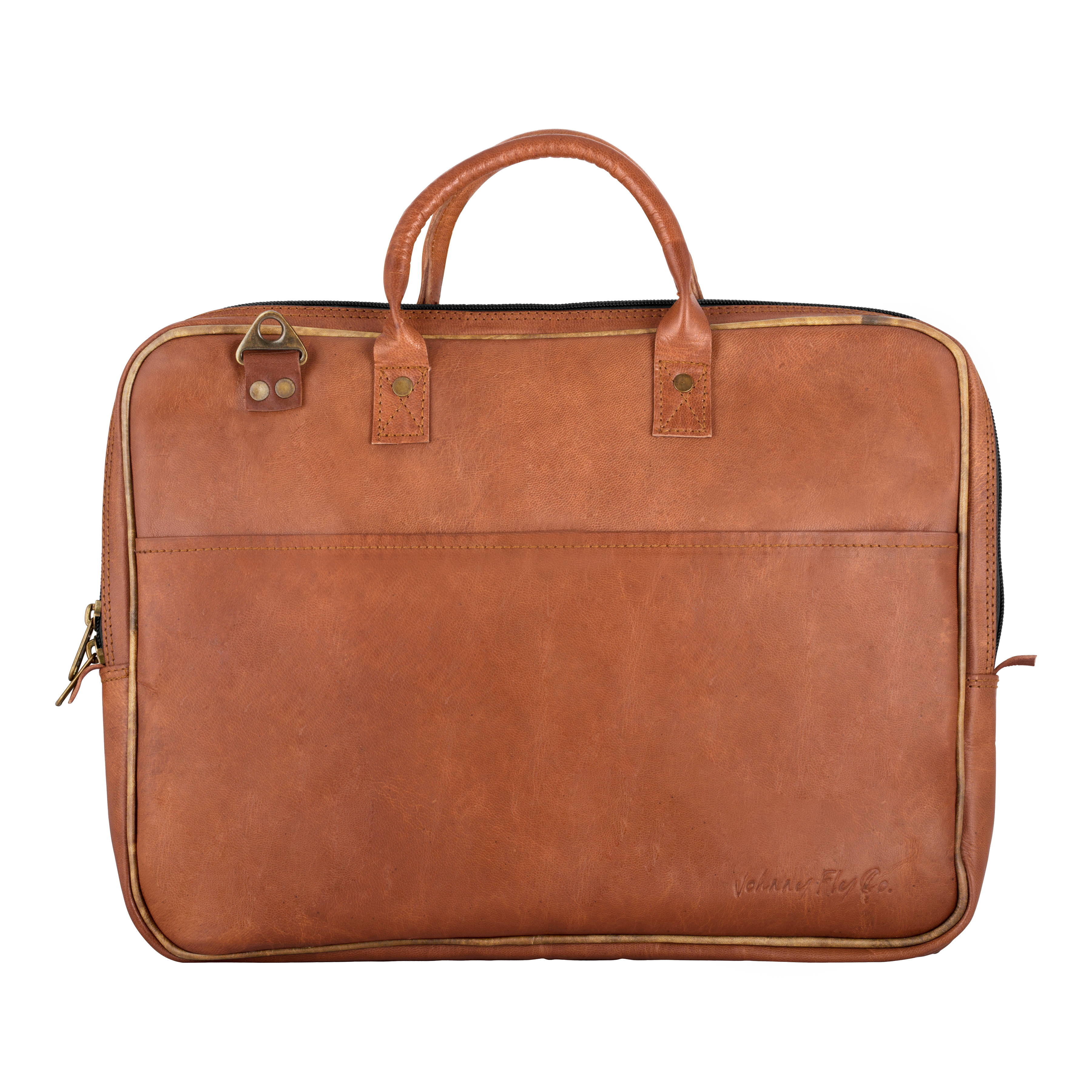 Laptop sling bag - Johnny Fly - Leather Bags