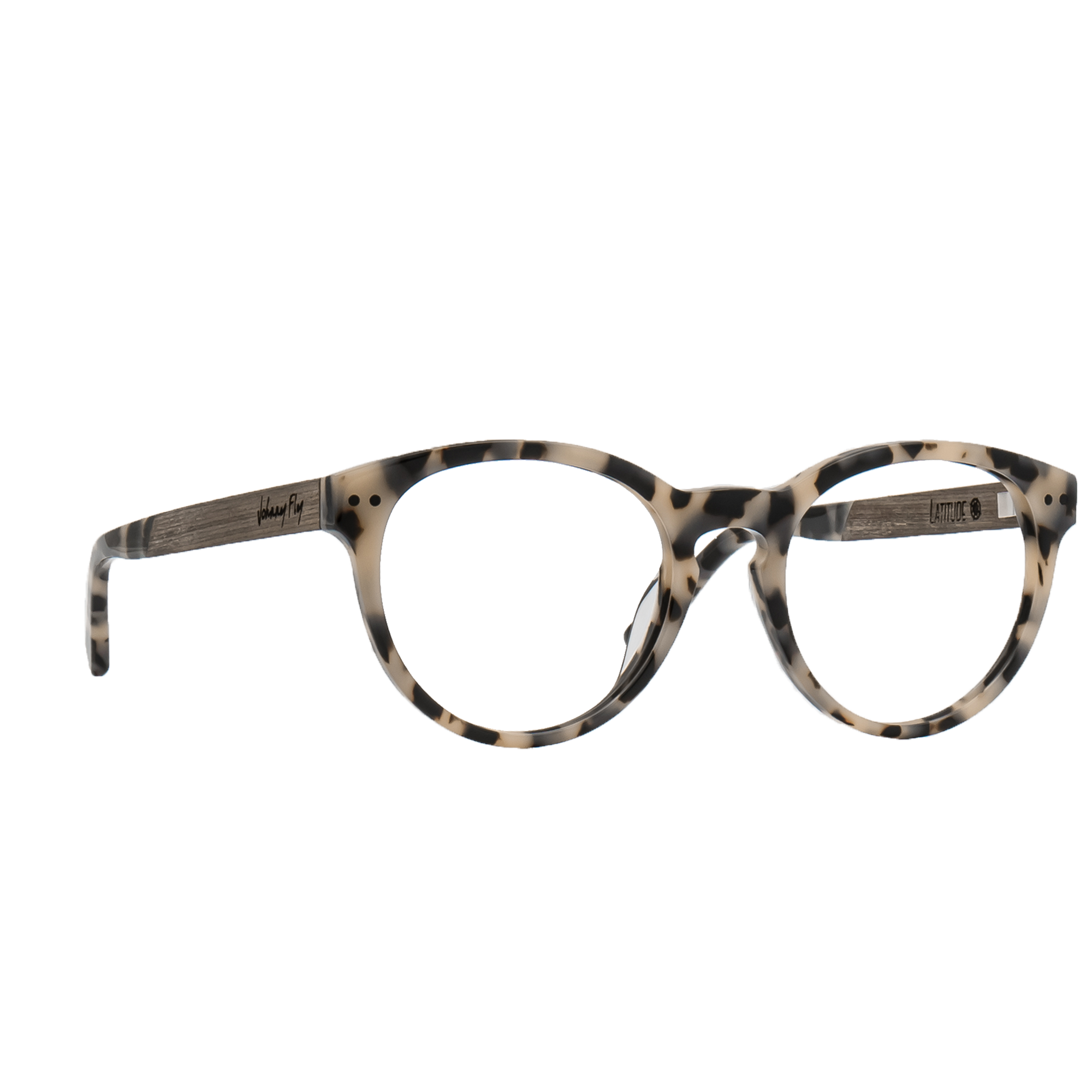 LATITUDE BLUGUARD - White Tortoise - Blue Light Glasses - Johnny Fly Eyewear 