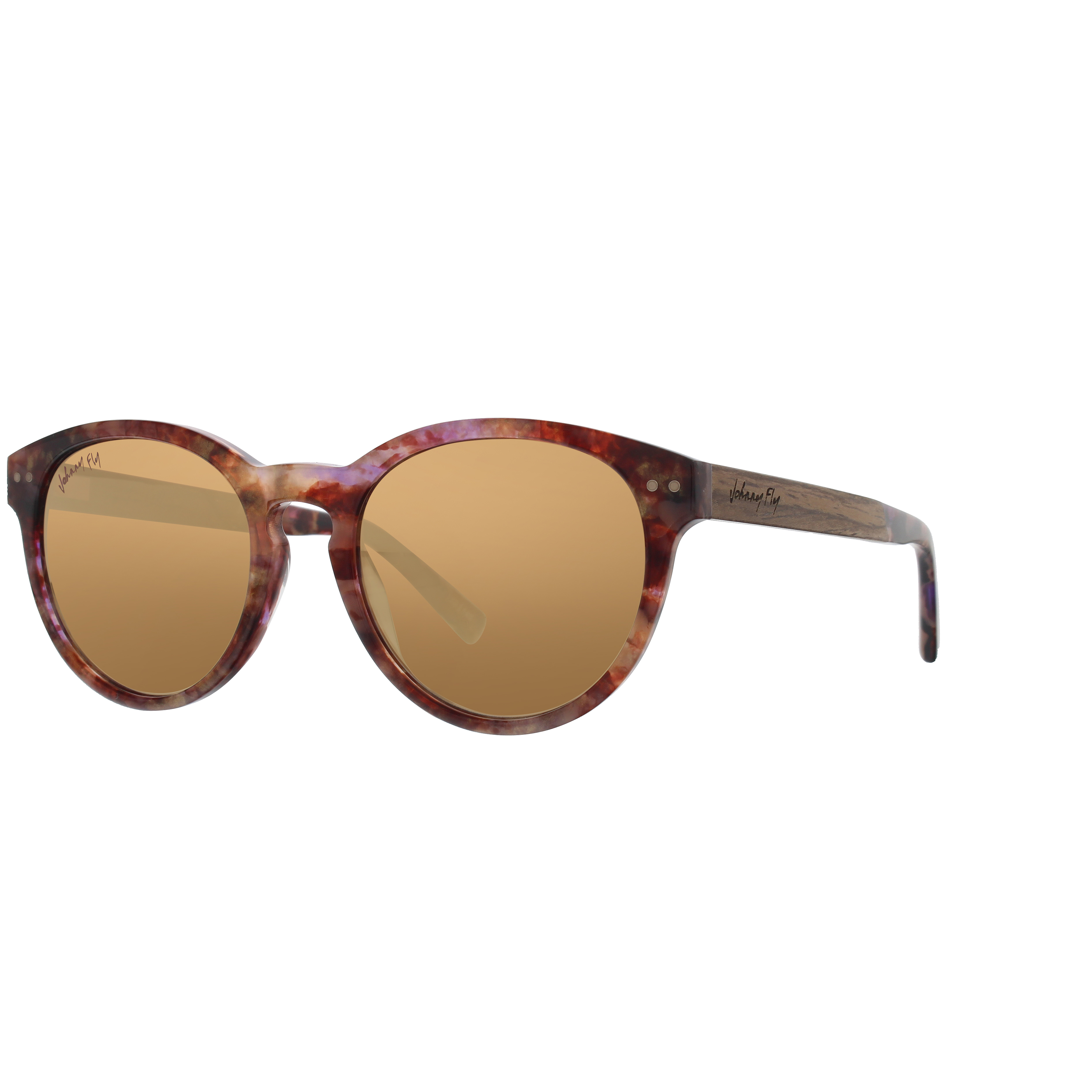 Johnny Fly Latitude - Nebula Nebula / Gold Gradient Reflect Polarized Cosmic Collection
