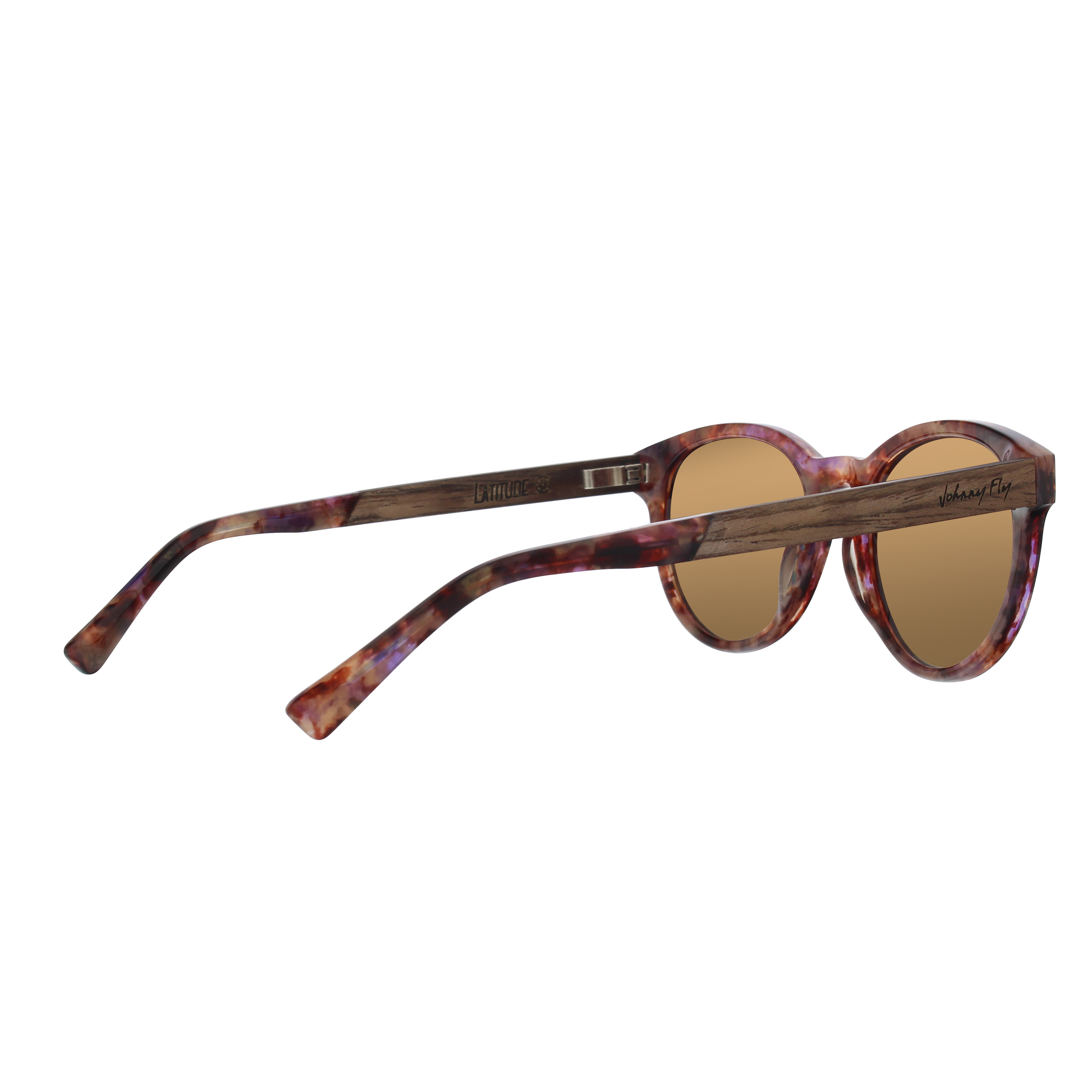 Johnny Fly Latitude - Nebula Nebula / Gold Gradient Reflect Polarized Cosmic Collection