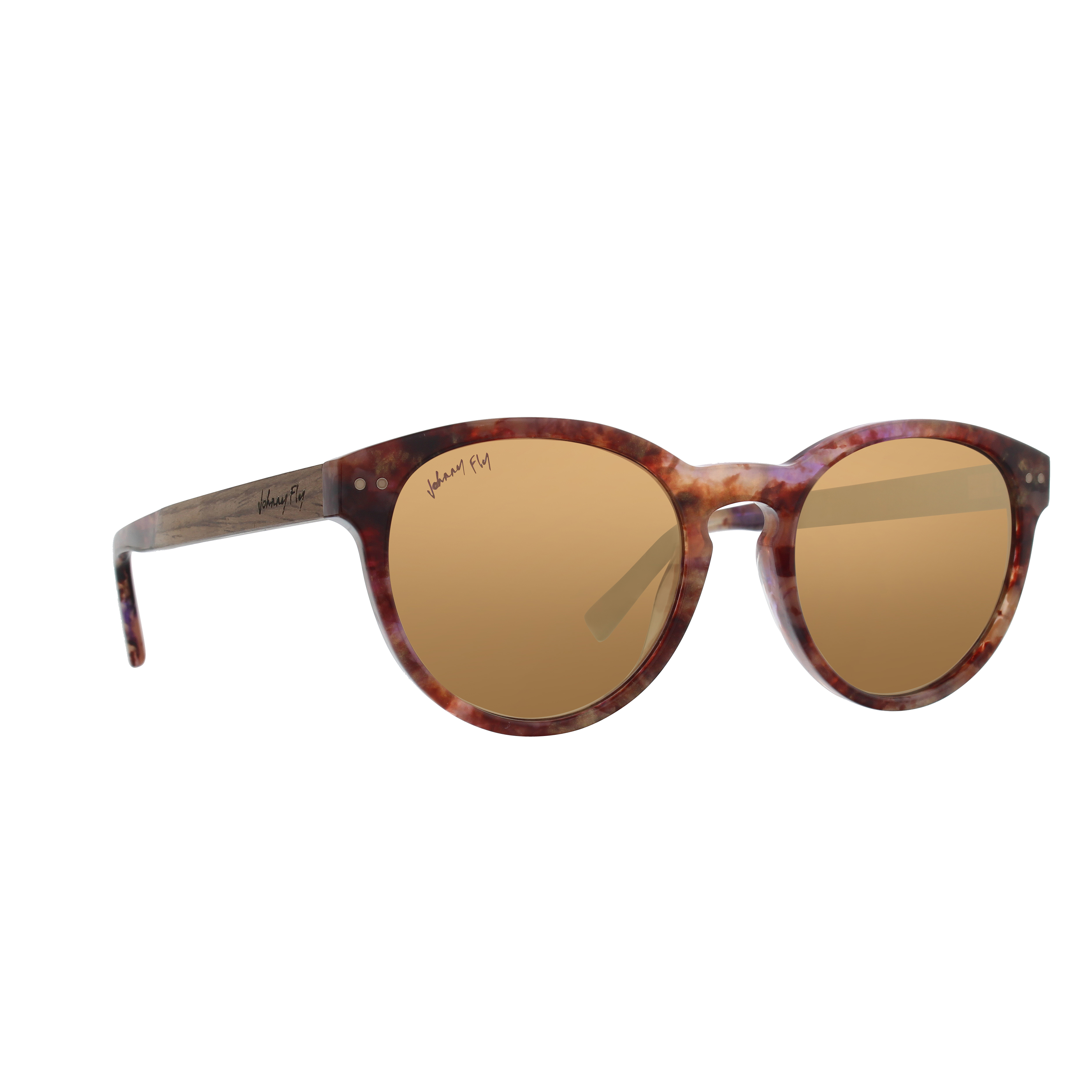 Johnny Fly Latitude - Nebula Nebula / Gold Gradient Reflect Polarized Cosmic Collection