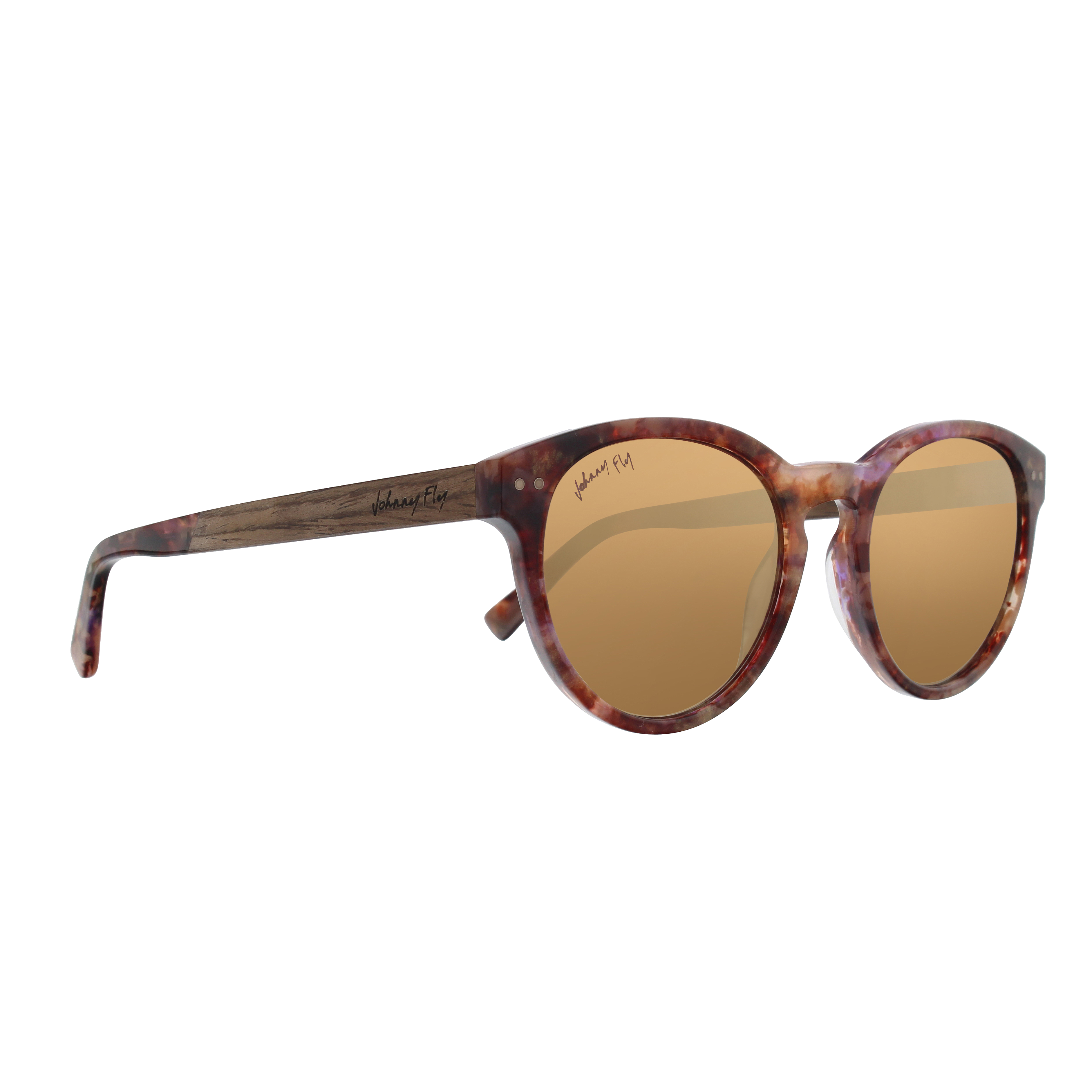 Johnny Fly Latitude - Nebula Nebula / Gold Gradient Reflect Polarized Cosmic Collection