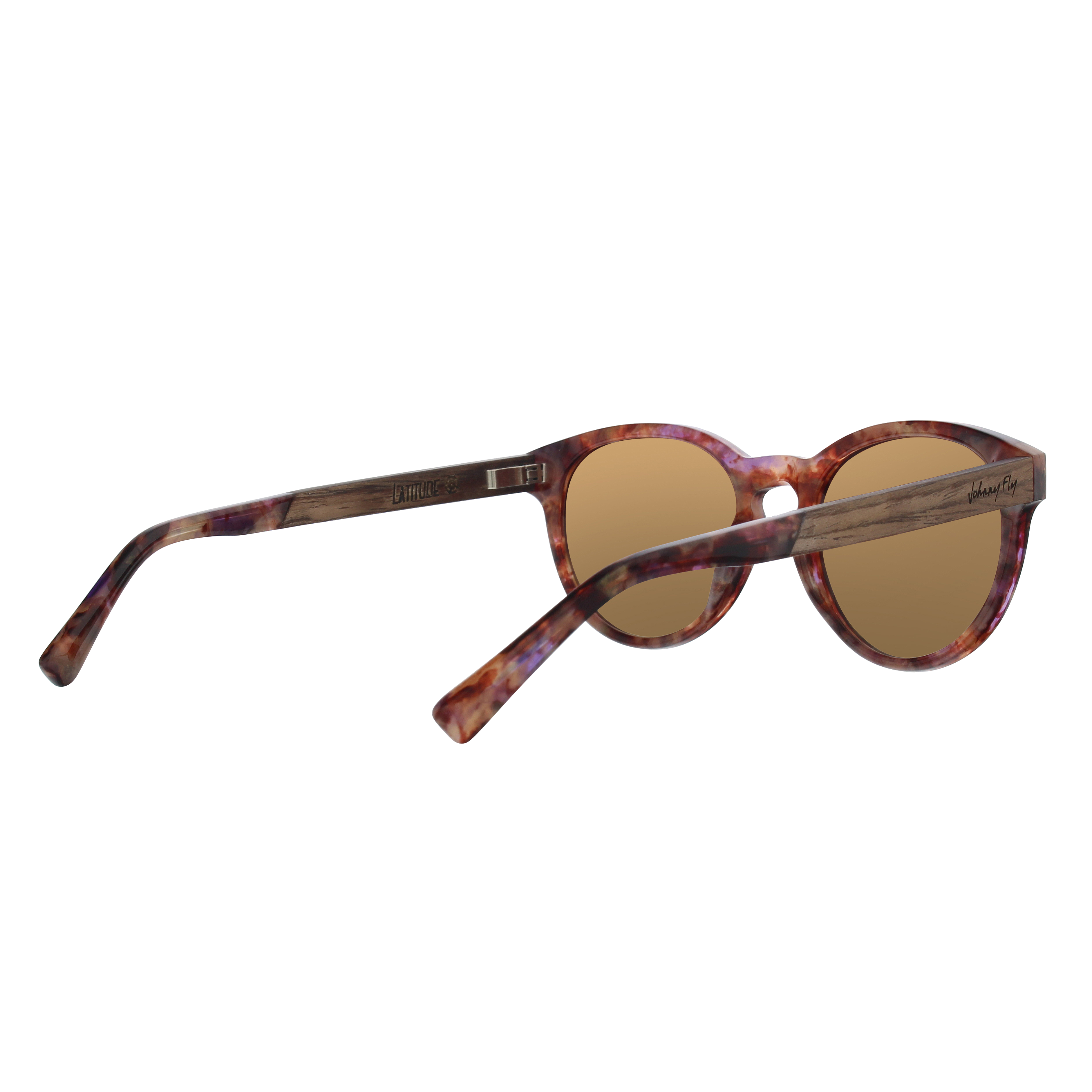 Johnny Fly Latitude - Nebula Nebula / Gold Gradient Reflect Polarized Cosmic Collection