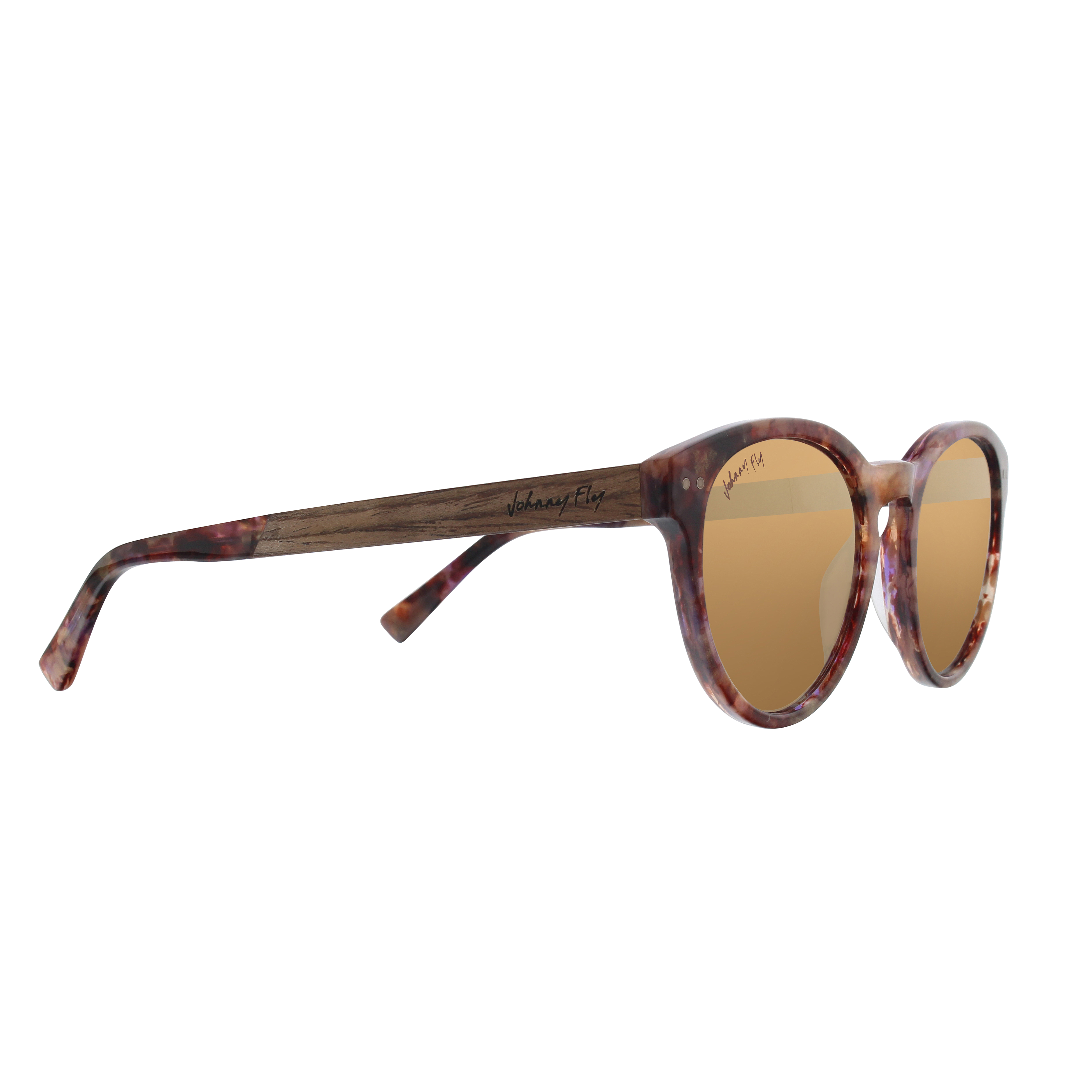 Johnny Fly Latitude - Nebula Nebula / Gold Gradient Reflect Polarized Cosmic Collection