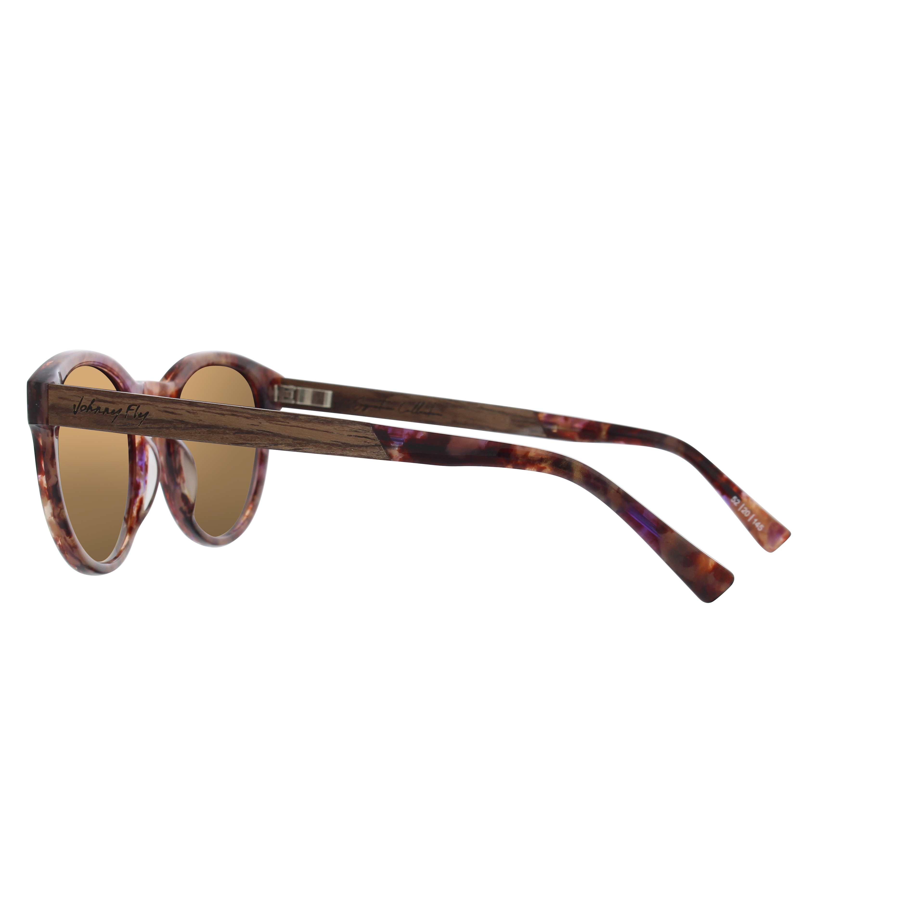 Johnny Fly Latitude - Nebula Nebula / Gold Gradient Reflect Polarized Cosmic Collection