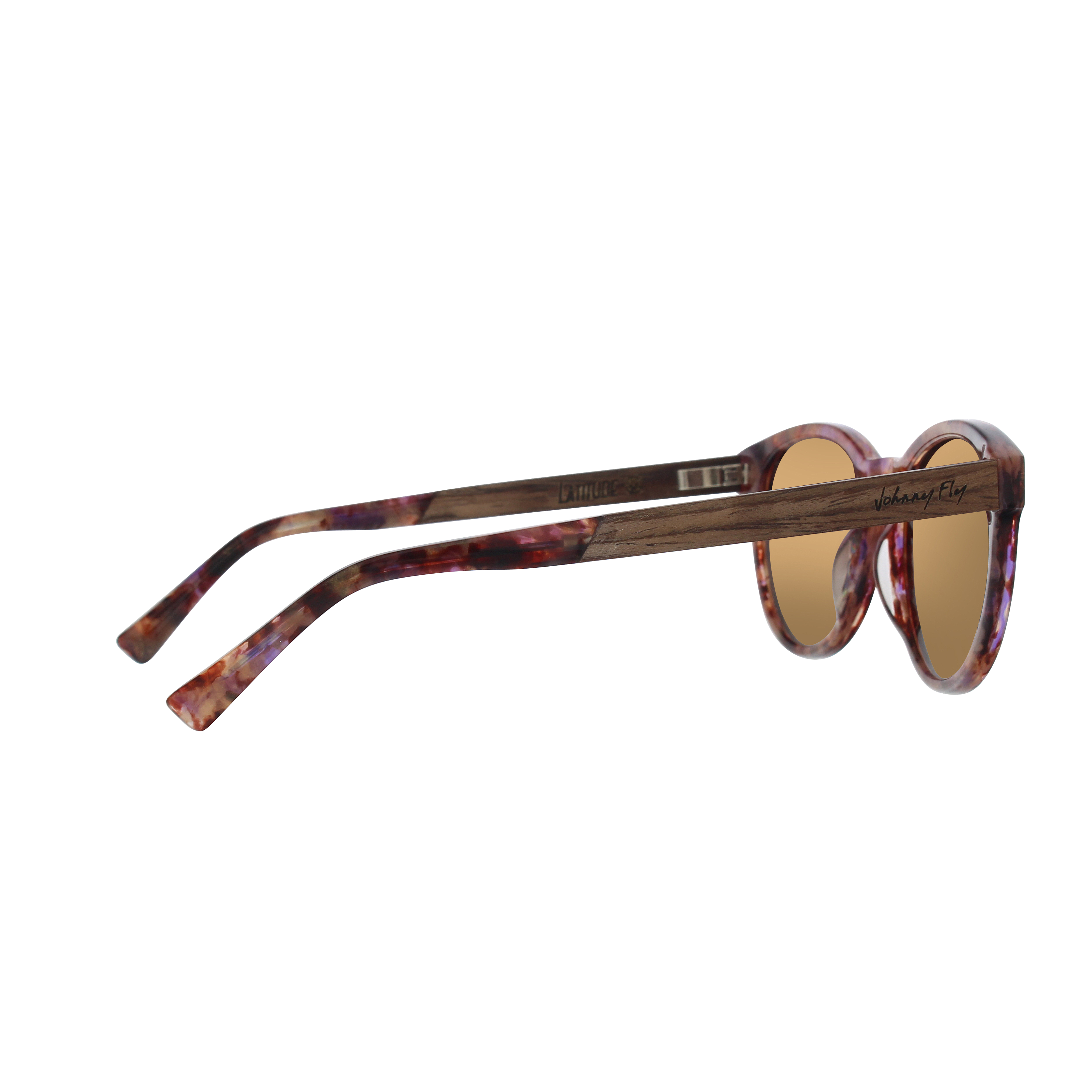 Johnny Fly Latitude - Nebula Nebula / Gold Gradient Reflect Polarized Cosmic Collection