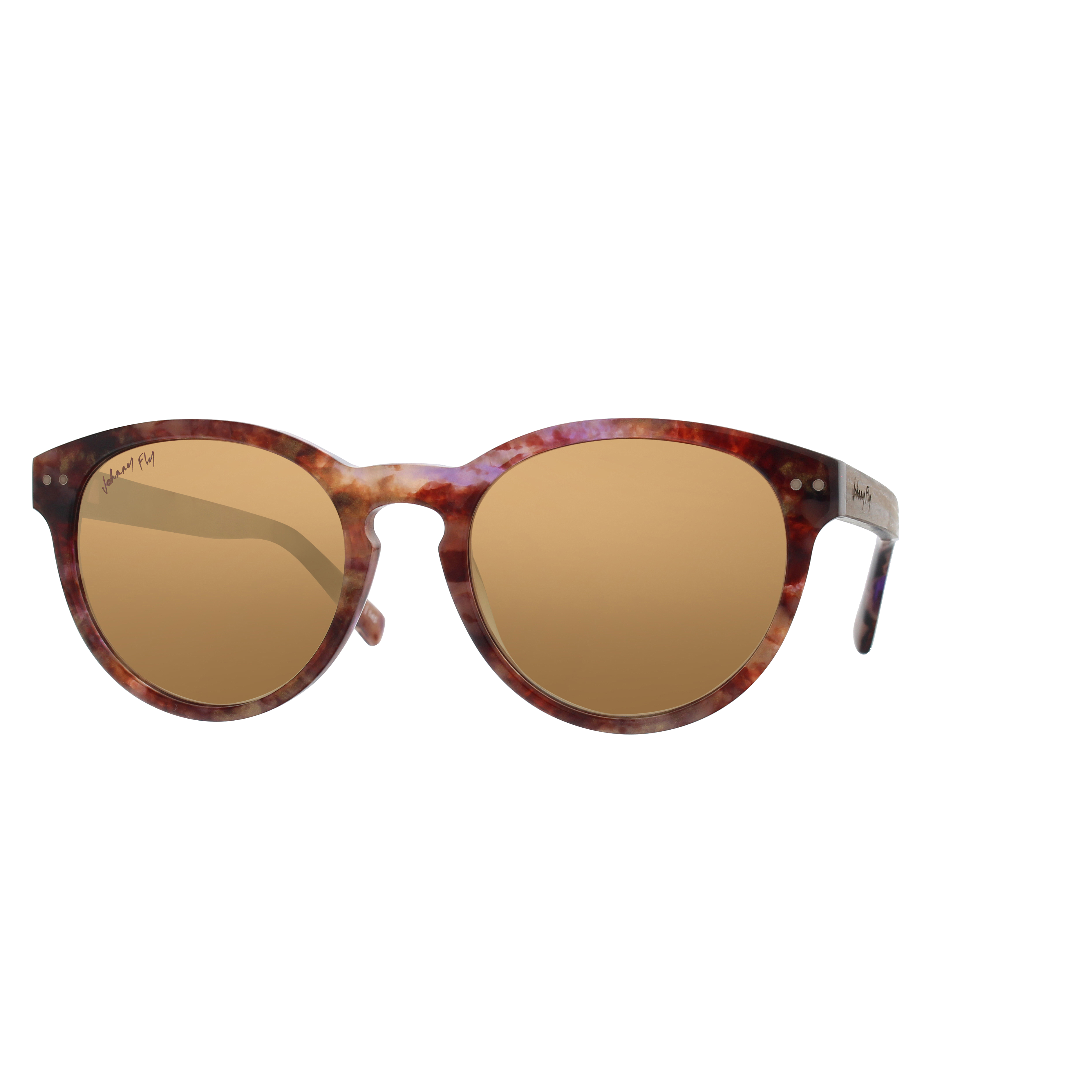 Johnny Fly Latitude - Nebula Nebula / Gold Gradient Reflect Polarized Cosmic Collection