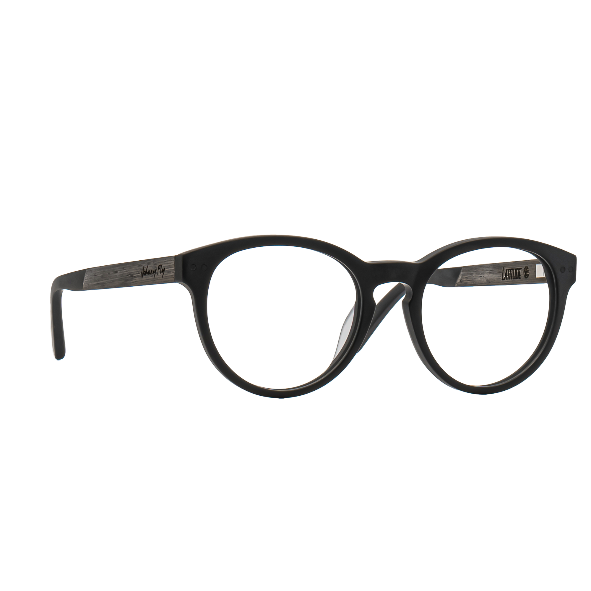 LATITUDE Frame - Matte Black - Eyeglasses Frame - Johnny Fly Eyewear | 