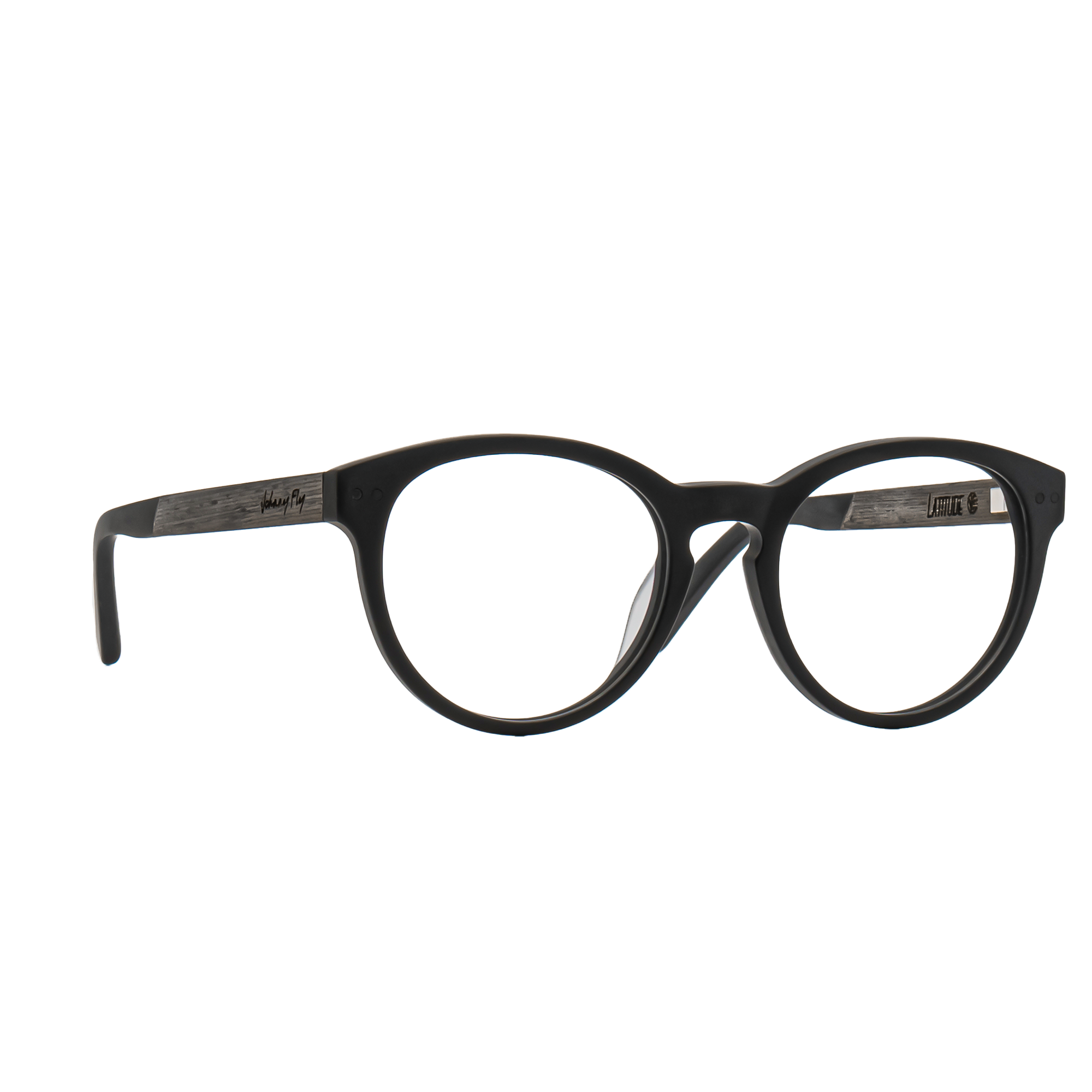 LATITUDE Frame - Matte Black - Eyeglasses Frame - Johnny Fly Eyewear | #color_matte-black