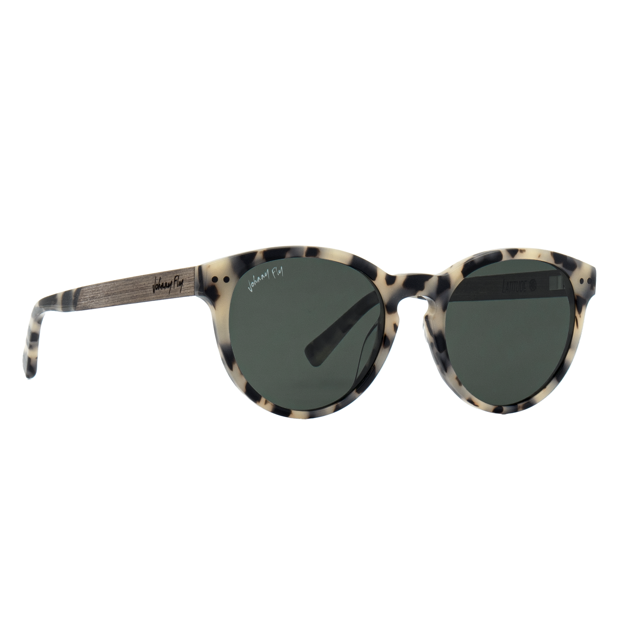 LATITUDE - White Tortoise - Sunglasses - Johnny Fly Eyewear | 