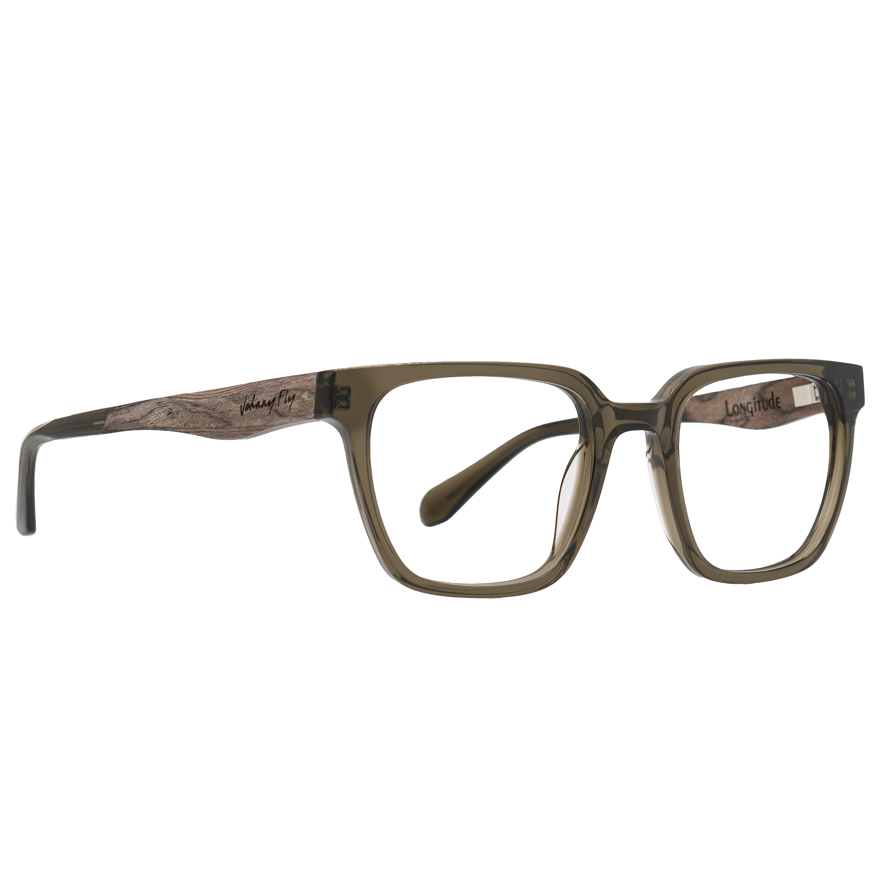 LONGITUDE BLUGARD - Olive - Blue Light Glasses - Johnny Fly Eyewear