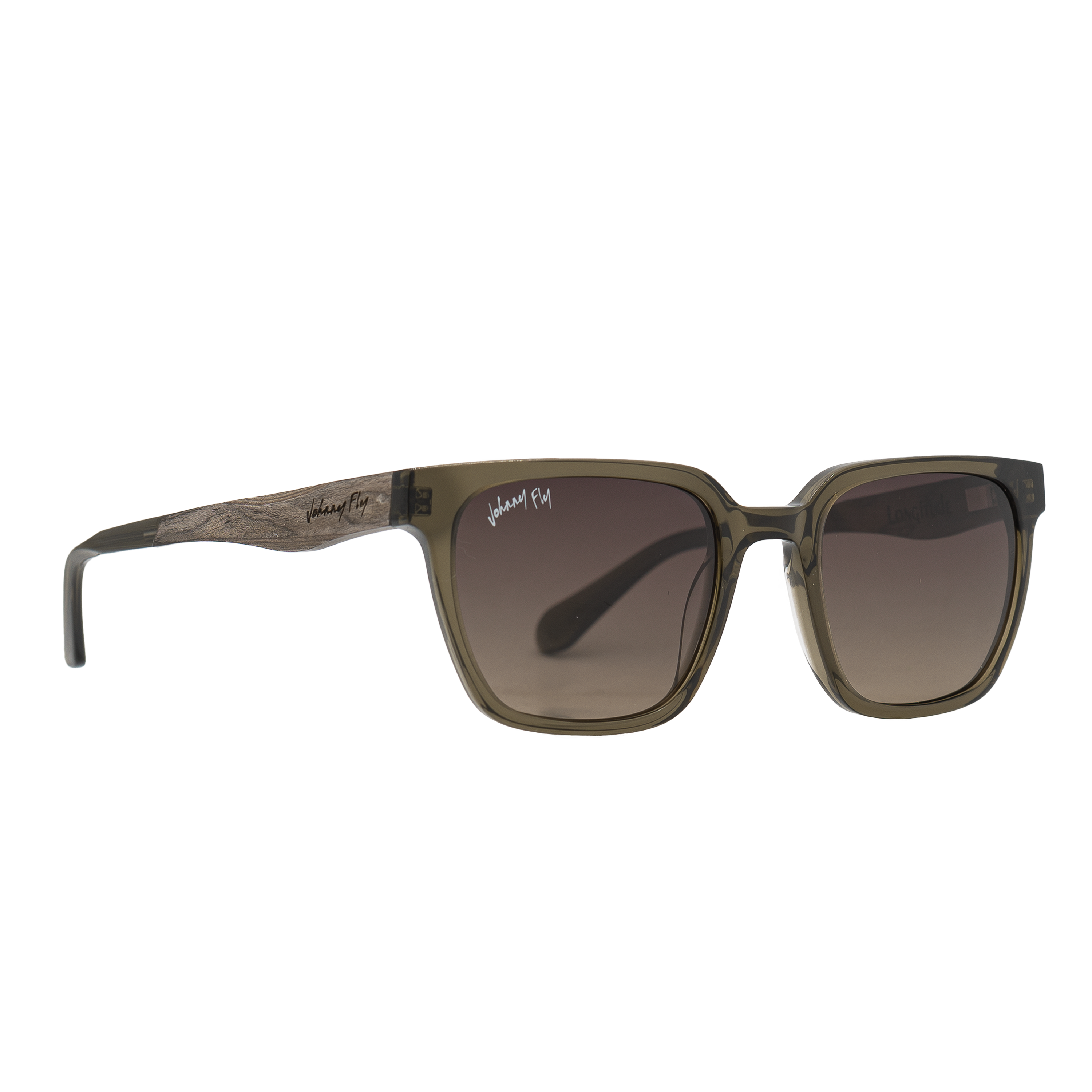 LONGITUDE - Olive - Sunglasses - Johnny Fly Eyewear | #color_olive