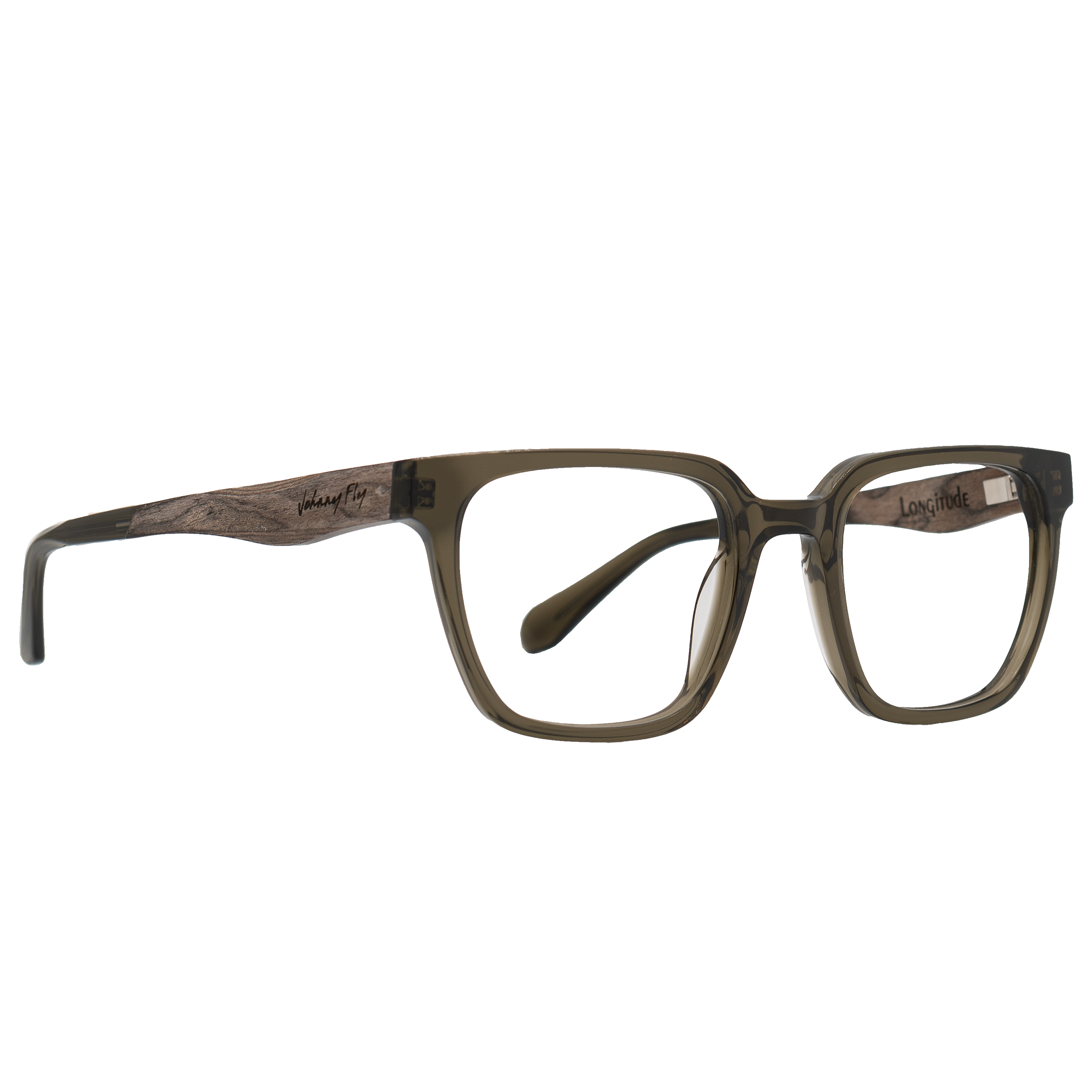 LONGITUDE FRAME - Liquid Olive - Eyeglasses Frame - Johnny Fly Eyewear | #color_olive