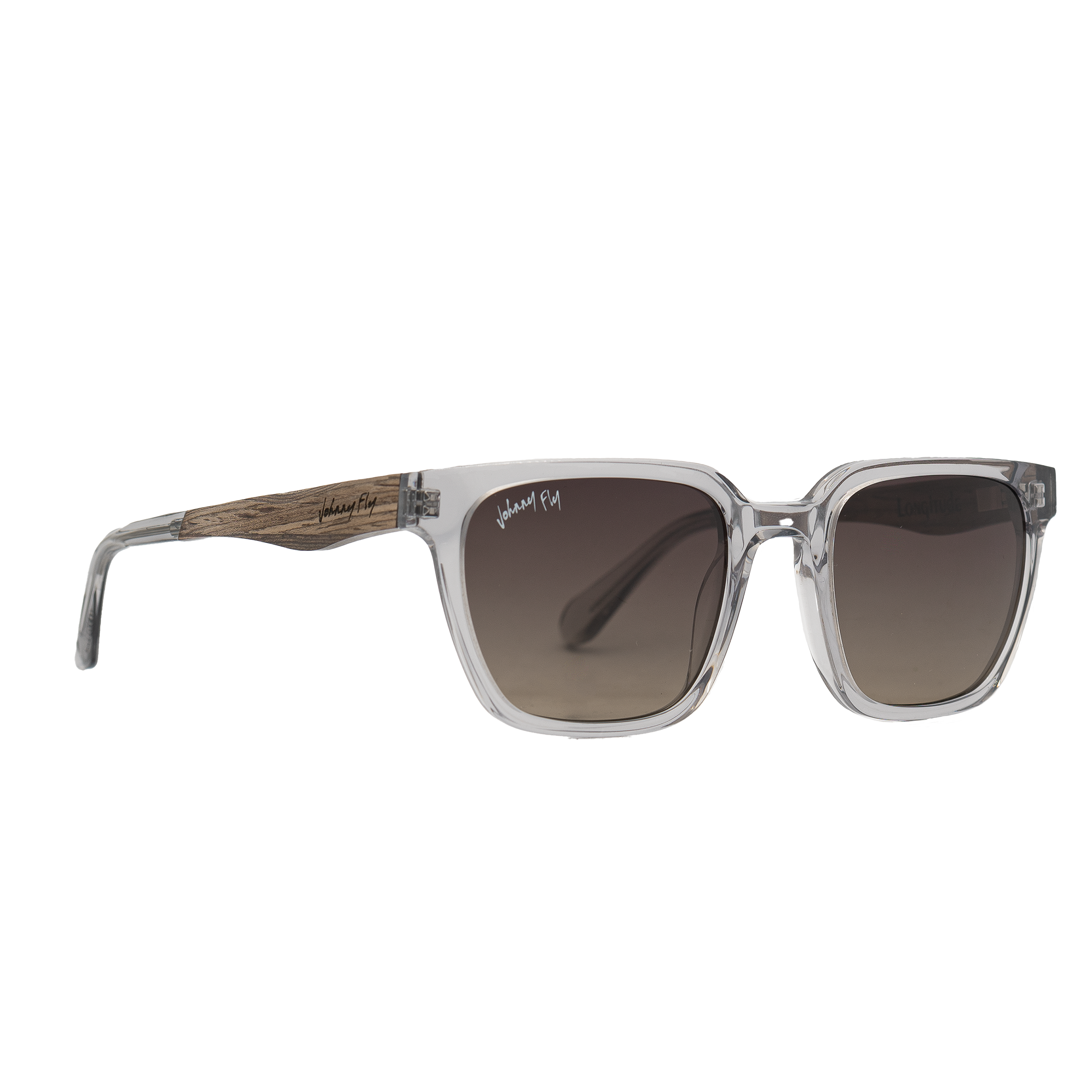 LONGITUDE - Tinted Crystal - Sunglasses - Johnny Fly Eyewear | #color_tinted-crystal