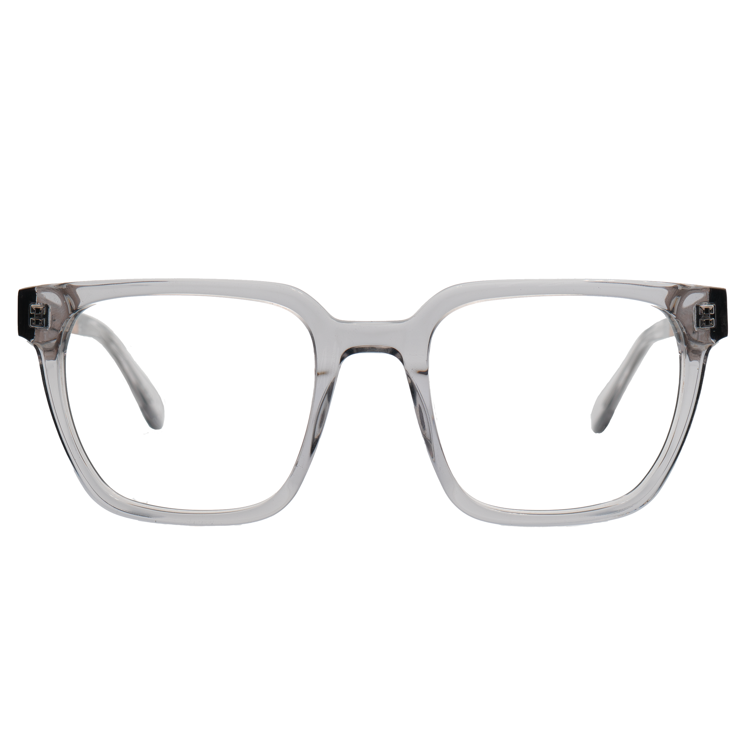 LONGITUDE FRAME - Tinted Crystal - Eyeglasses Frame - Johnny Fly Eyewear | #color_tinted-crystal